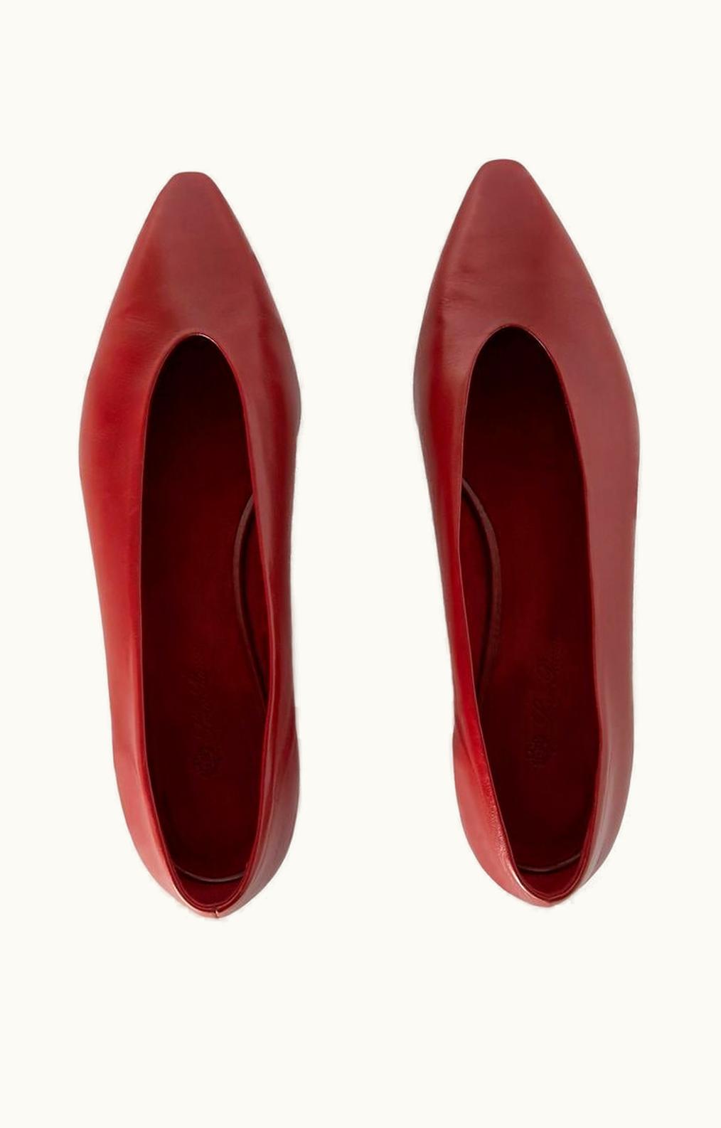 Loro Piana Loro Piana Rebecca Ballerinas Camu Fruit