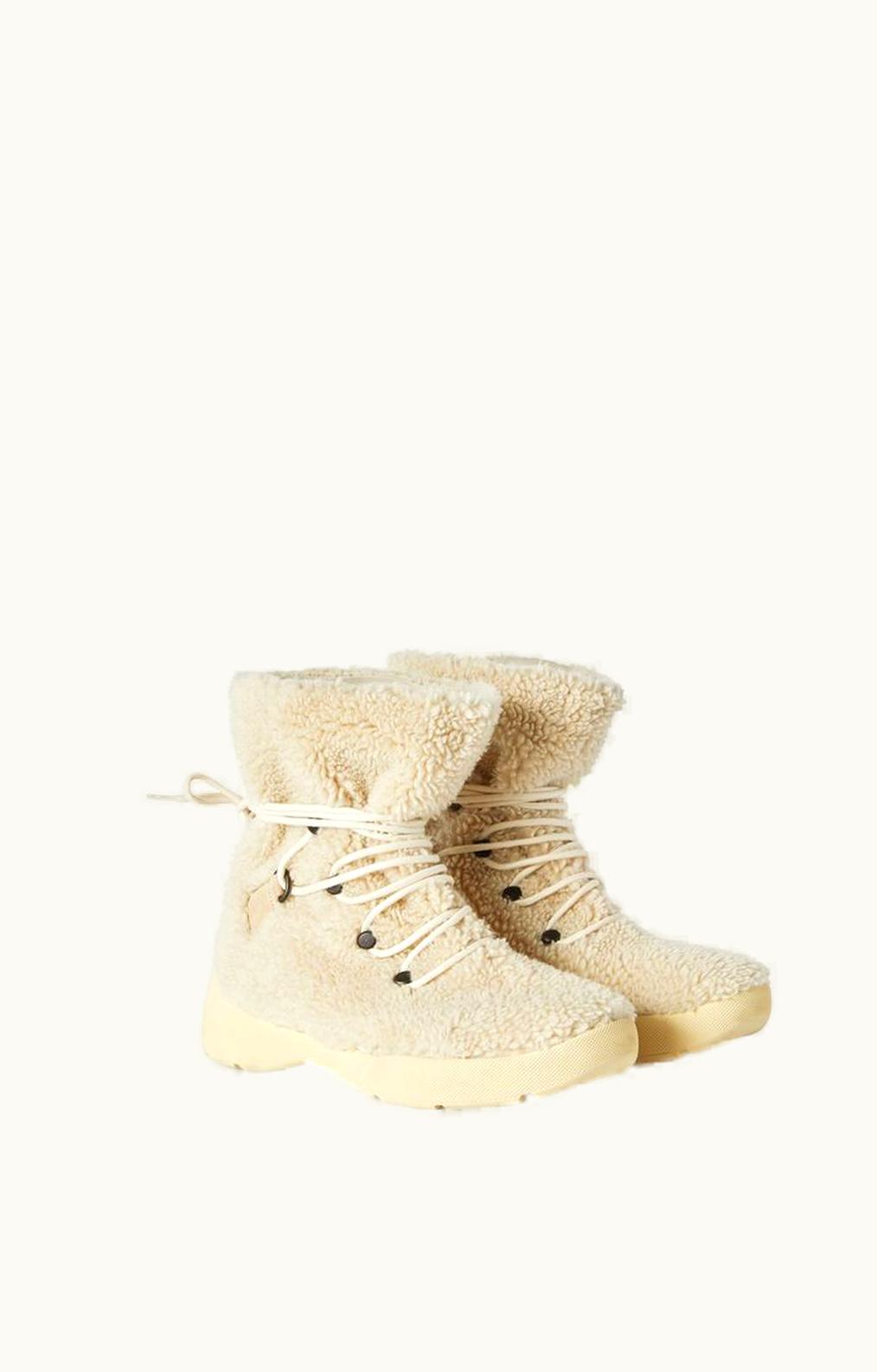 Loro Piana Loro Piana Trace Hiking Boots White Amchoor