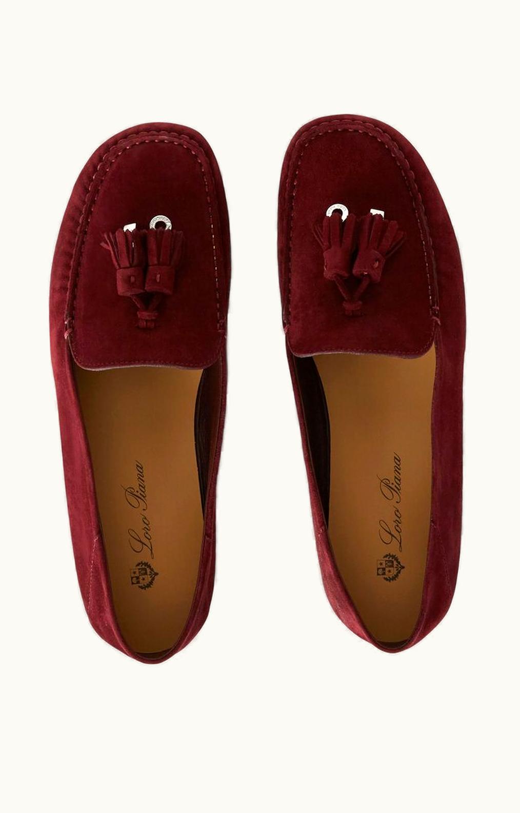 Loro Piana Loro Piana Dot Sole Loafers Wild Plum