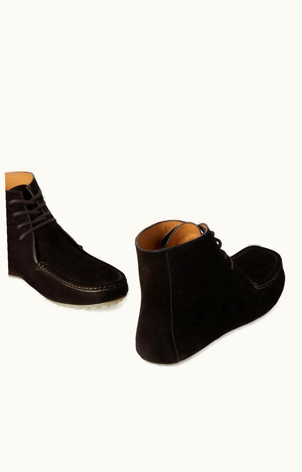 Loro Piana Loro Piana Dot Sole Boots Chocolate