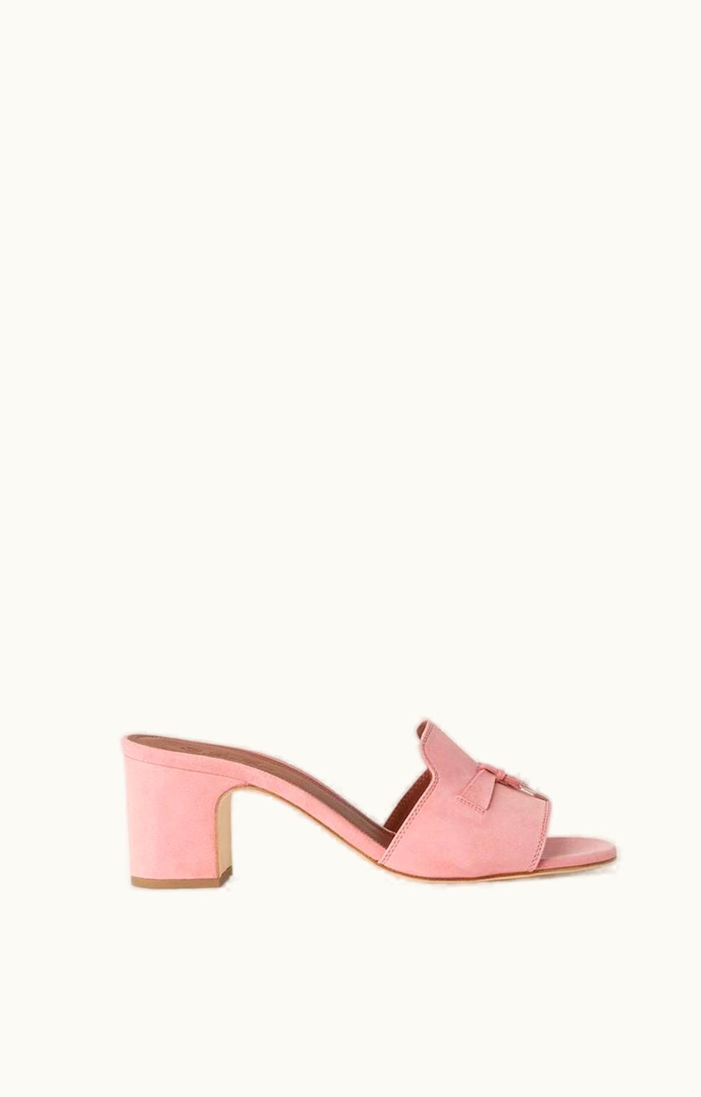 Loro Piana Loro Piana My Charms Suede Sandal Summer Rock Salt