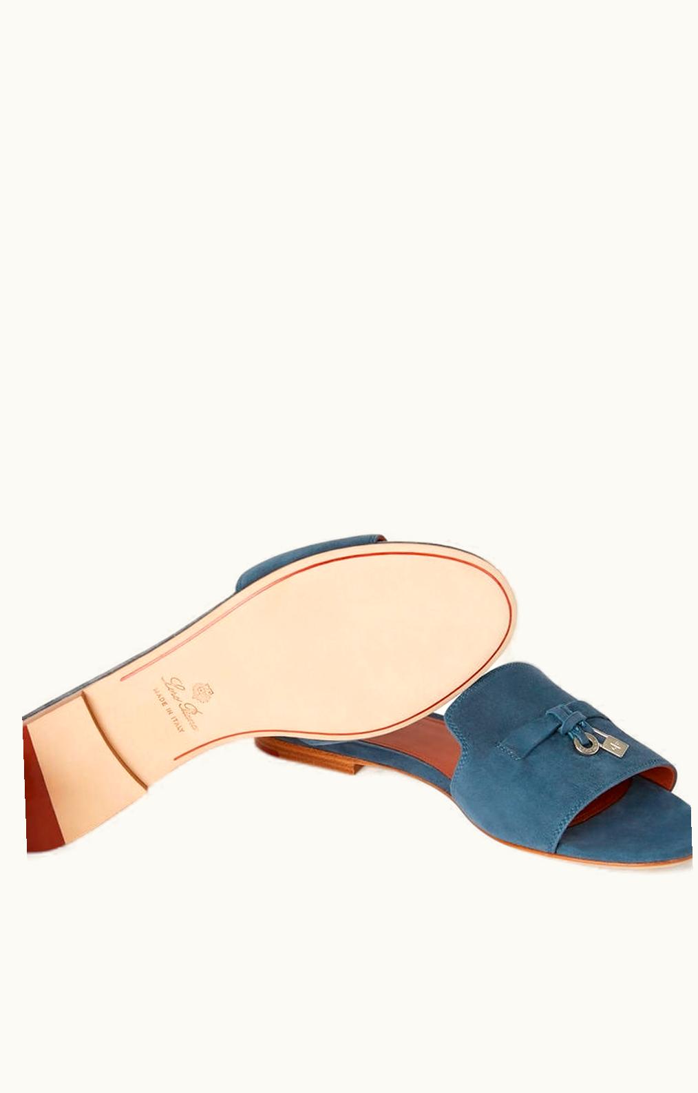 Loro Piana Loro Piana Summer Charms Sandal Denim