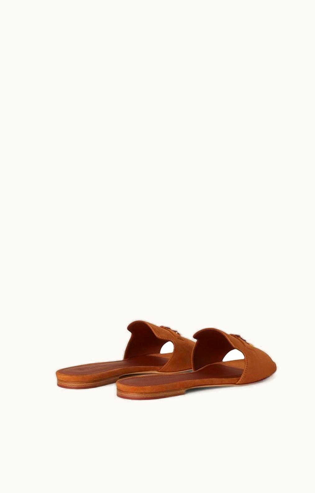 Loro Piana Loro Piana My Charms Suede Sandal Luxe City Edition
