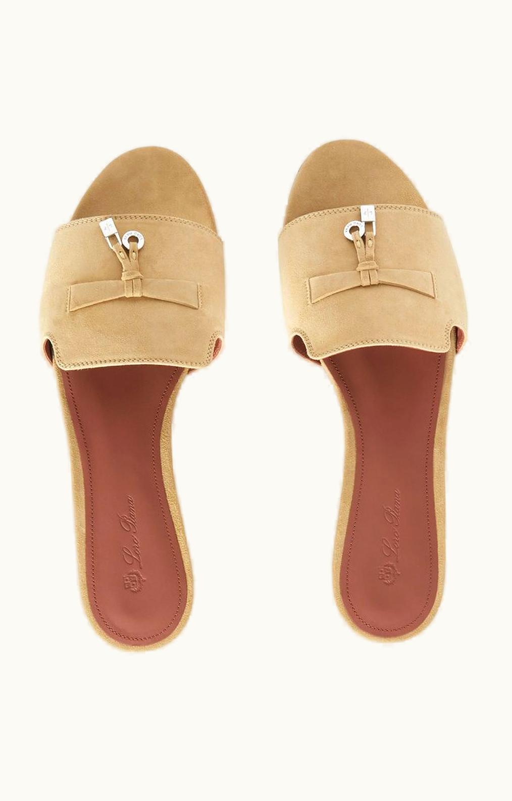 Loro Piana Loro Piana Summer Charms Sandal My Charms Suede Sandal Blue