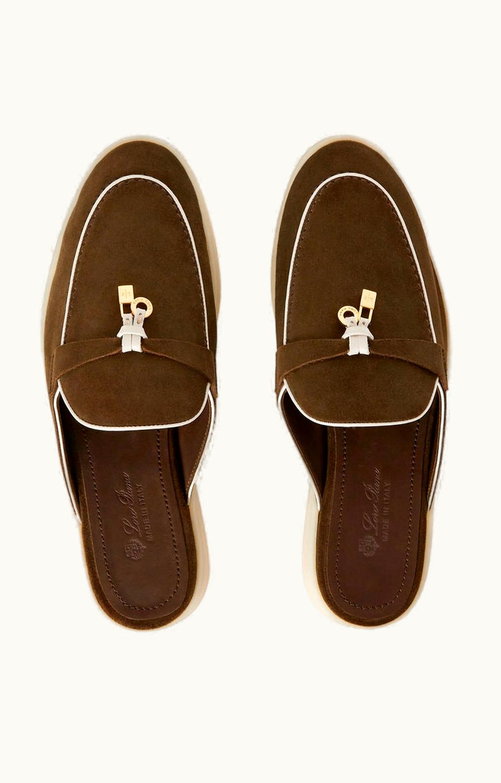 Loro Piana Loro Piana Charms Walk Babouche Loafers Sicilian Capers