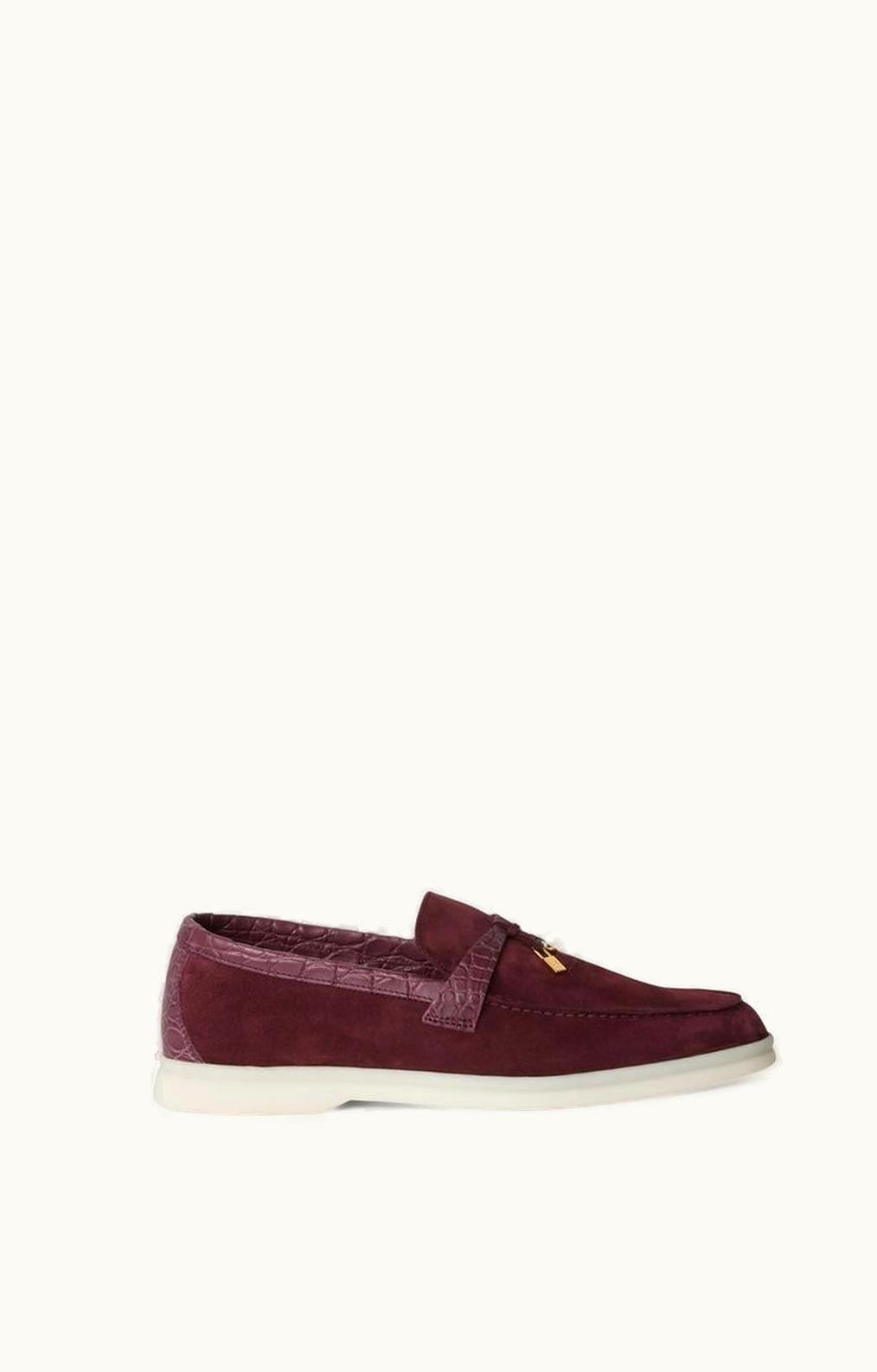 Loro Piana Loro Piana Summer Charms Walk Loafers Wild Plum