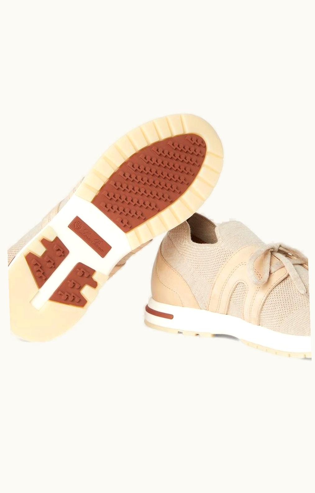 Loro Piana Loro Piana 360 Lp Lady Flexy Walk Sneaker Beige Melange