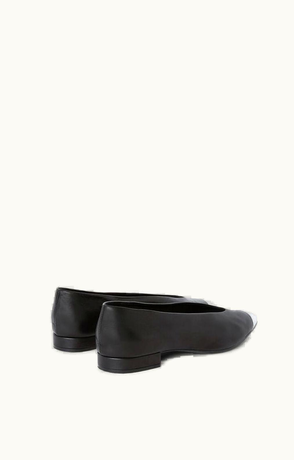 Loro Piana Loro Piana Rebecca Ballet Flats Black/Silver Dust