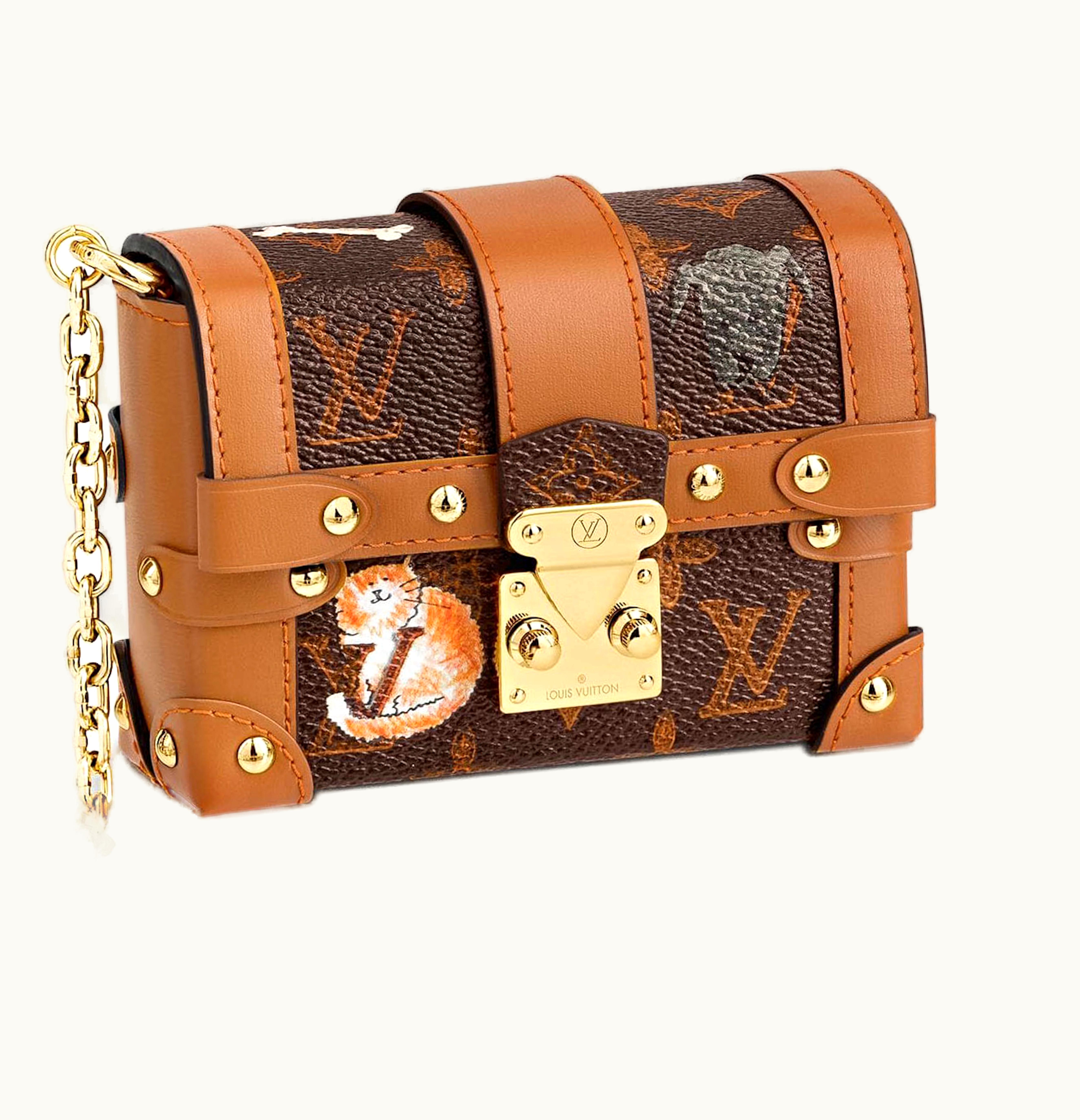 Louis Vuitton Louis Vuitton Essential Trunk Monogram Catogram Brown Orange