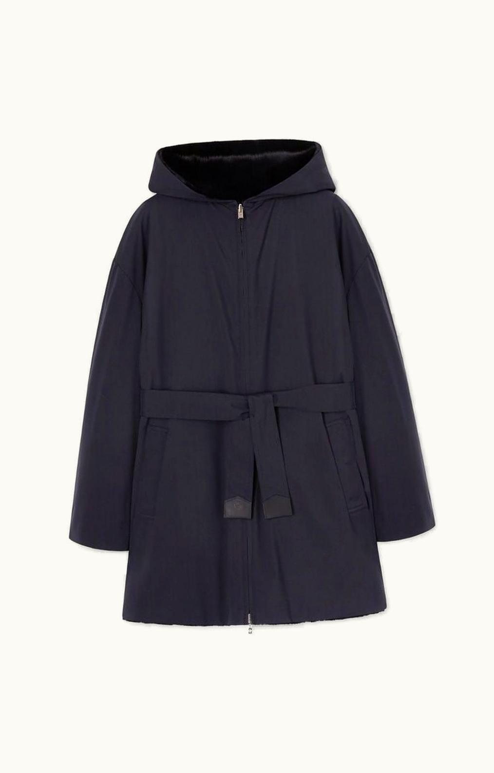 Loro Piana Loro Piana Felson Parka Navy Blue Ocean Waves