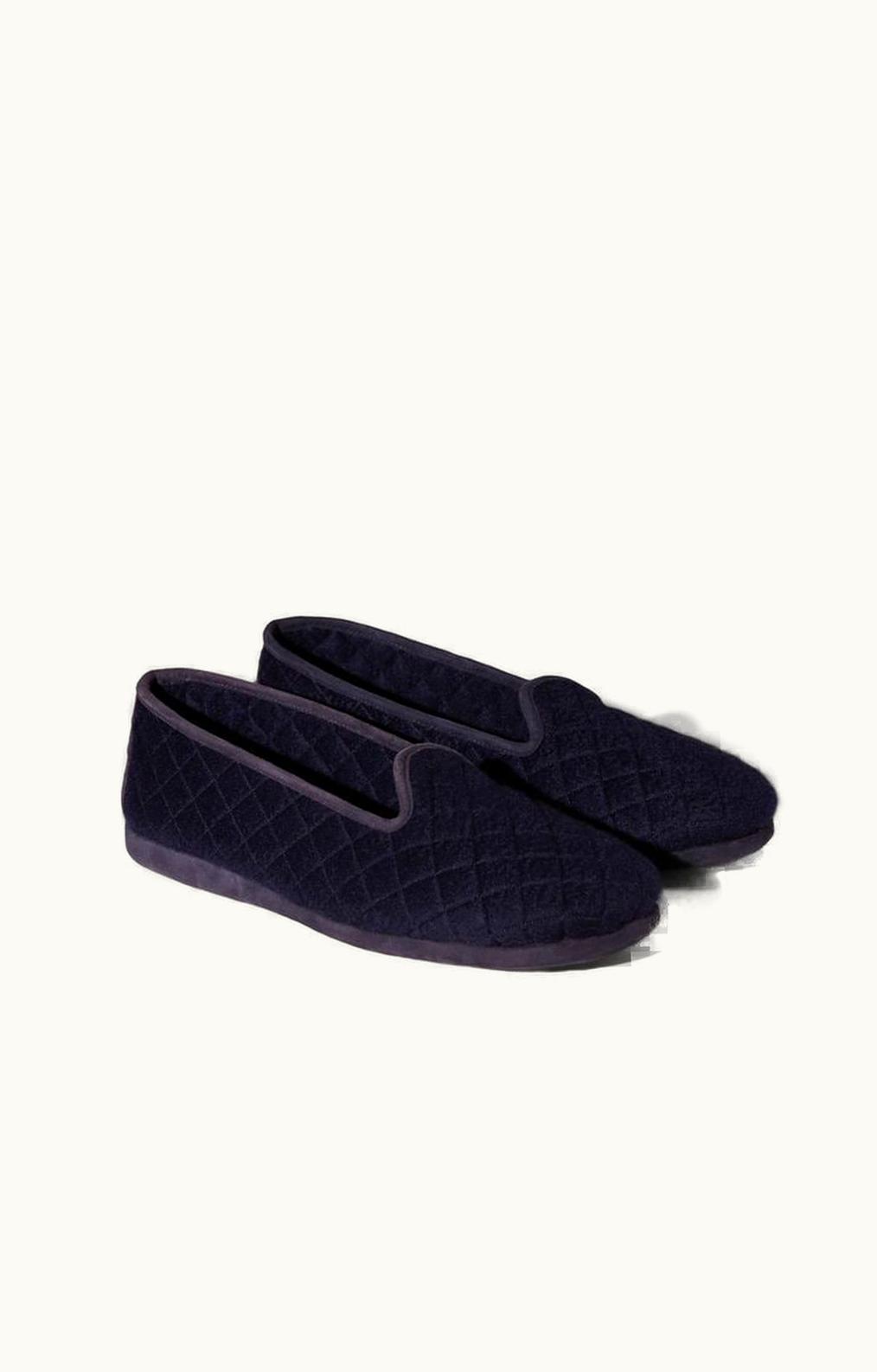 Loro Piana Loro Piana Classic Slippers Navy Blue