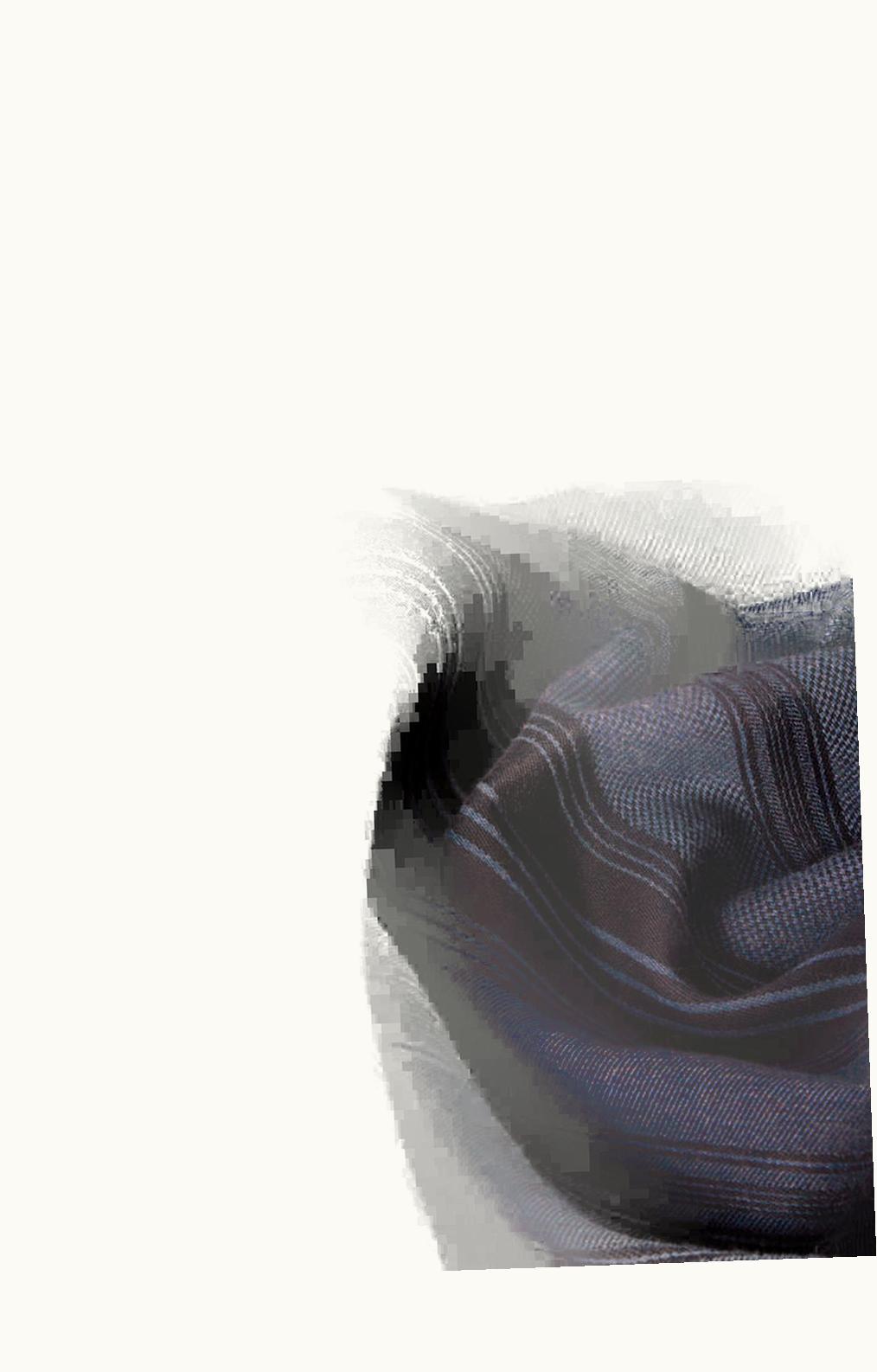 Loro Piana Loro Piana Portofino Beach Towel Blue Navy/Denim Marina Stripe