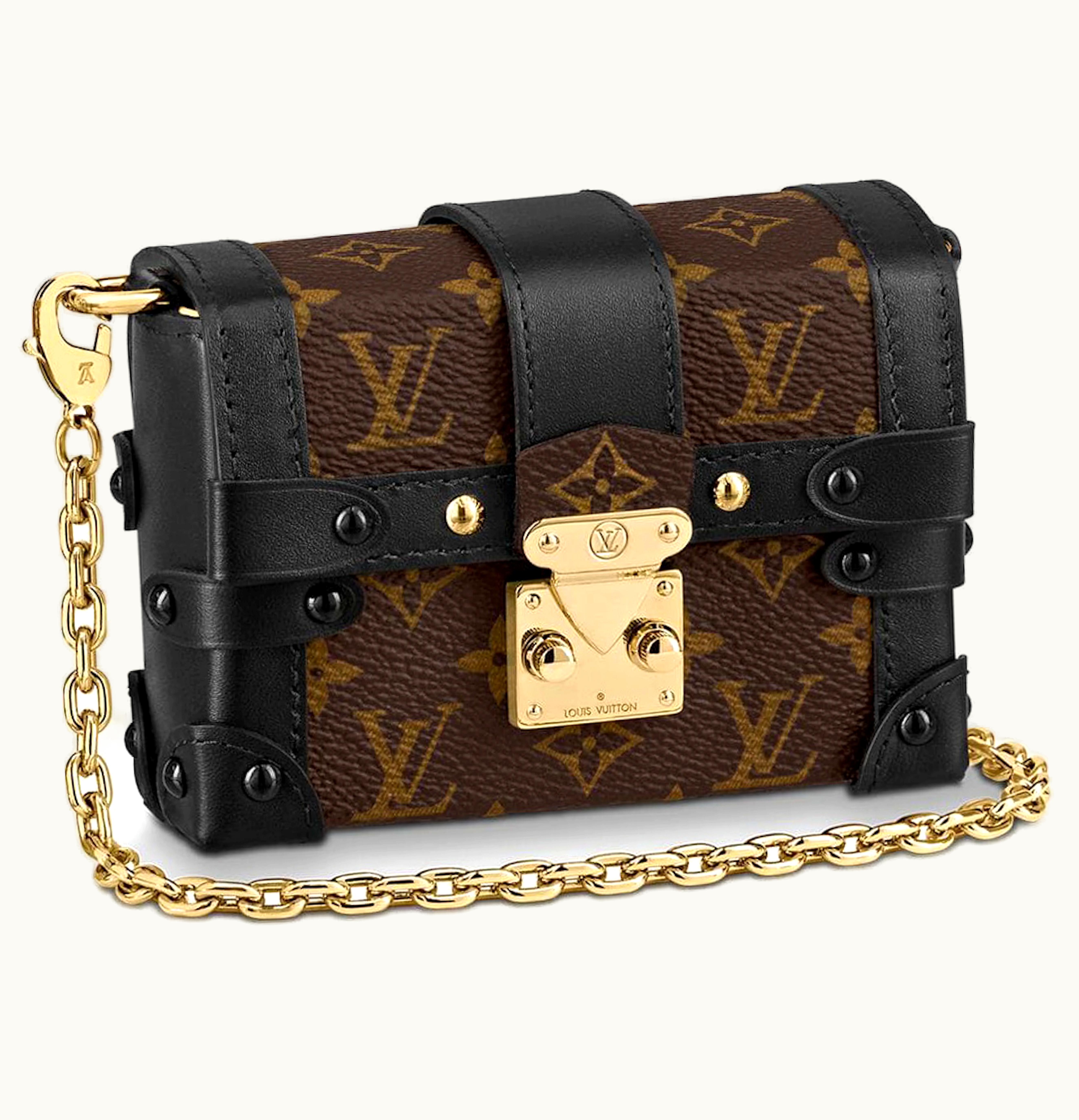 Louis Vuitton Louis Vuitton Essential Trunk Monogram Black