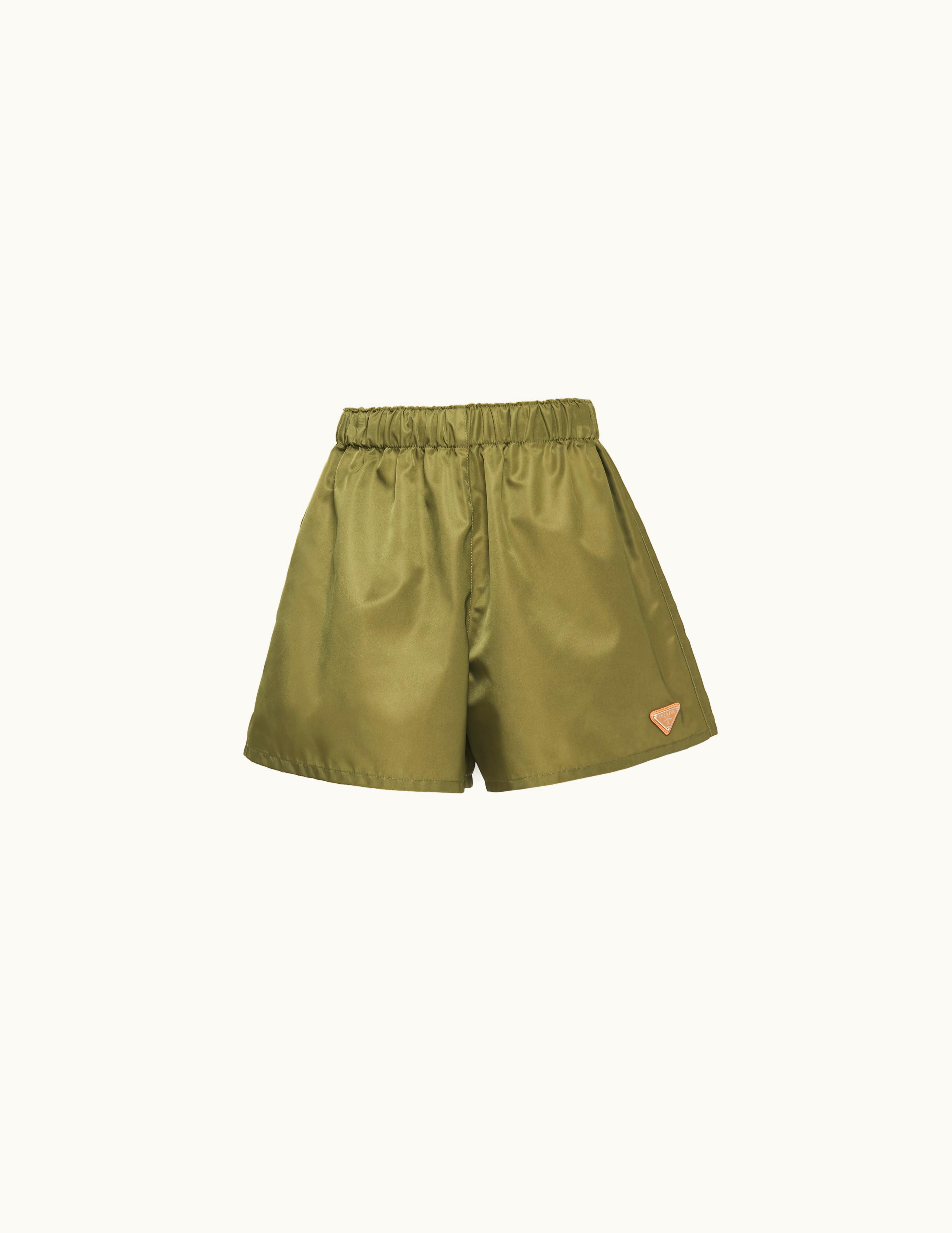 Prada Prada Loden Green Re-nylon Shorts