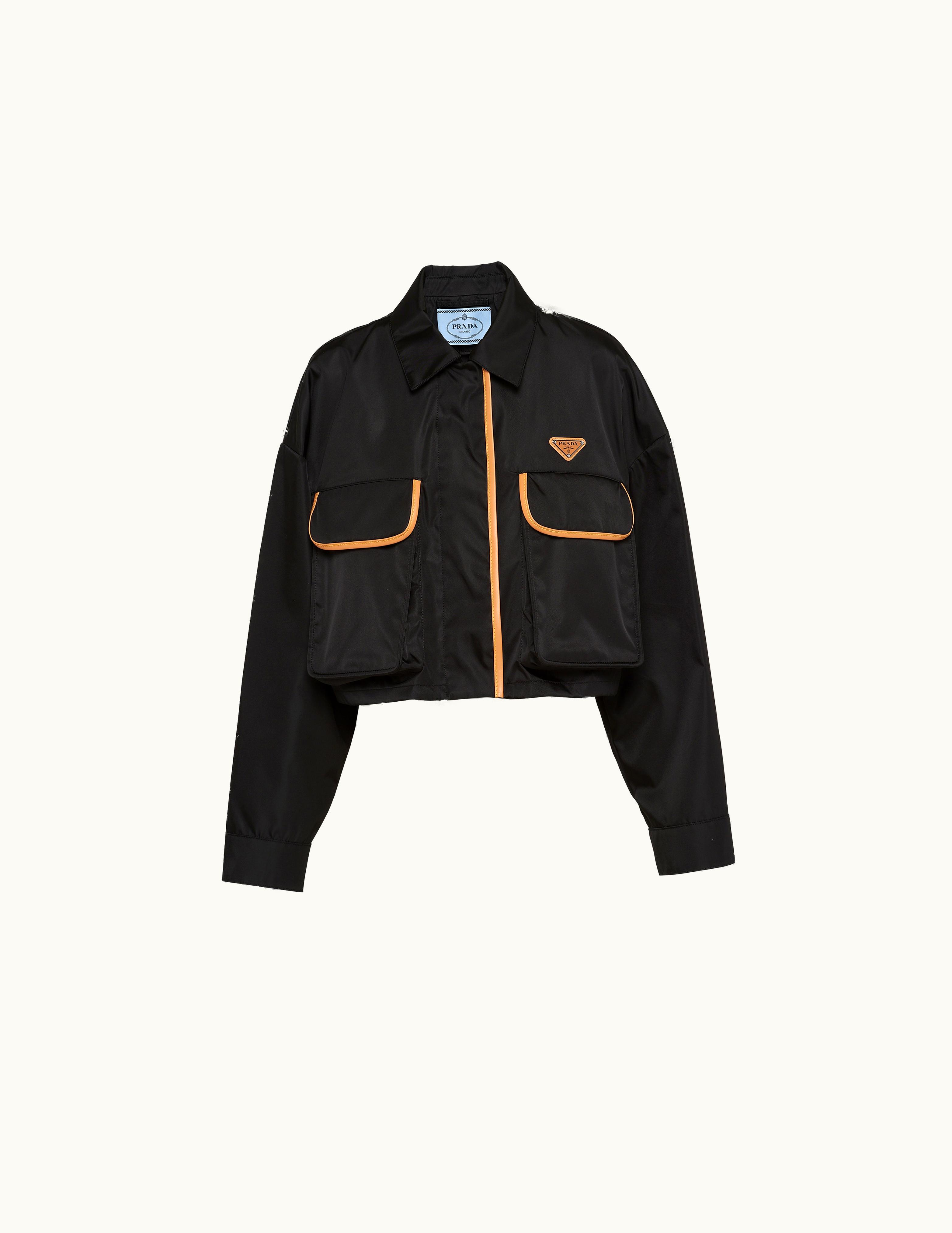 Prada Black Re-nylon Utility Jacket