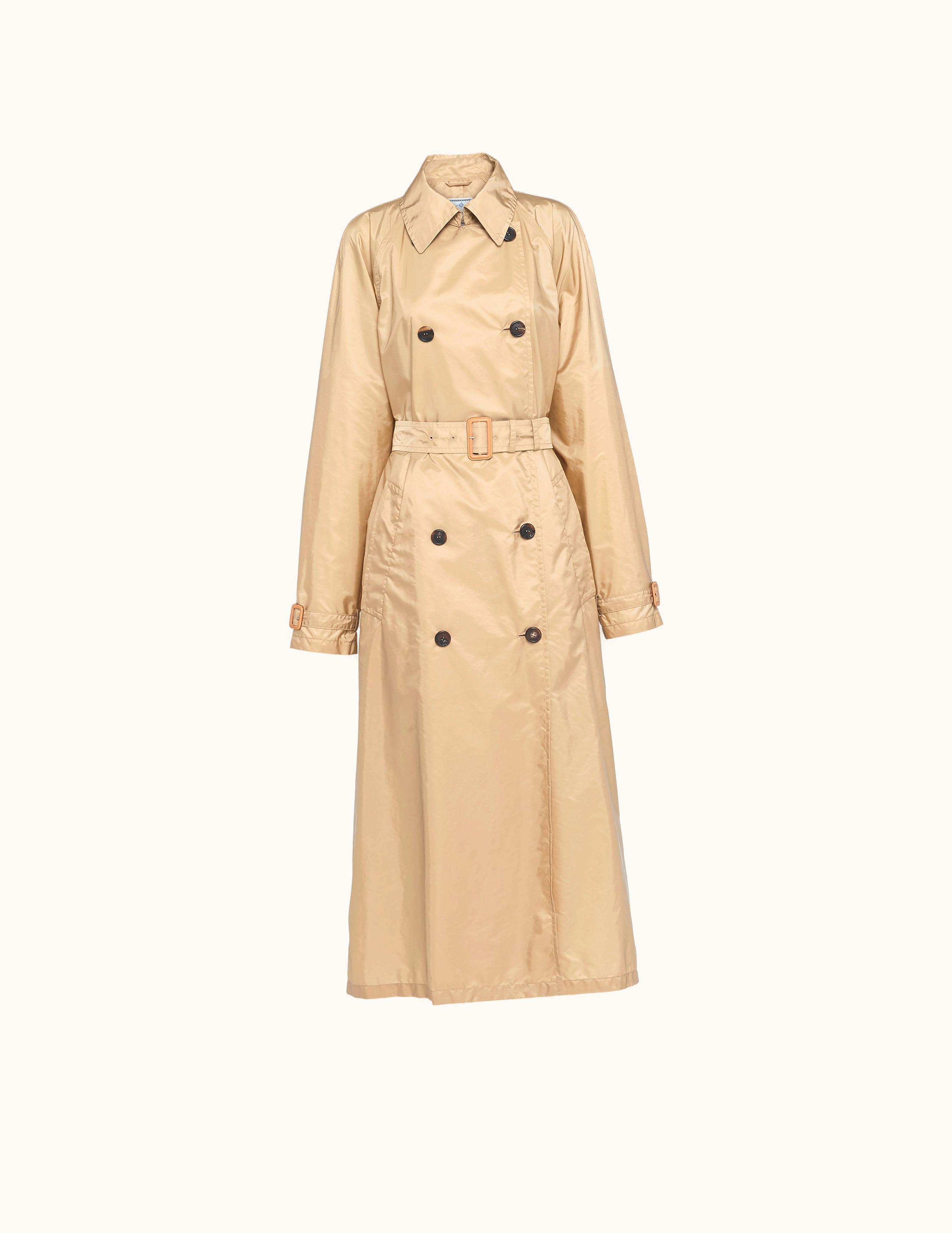 Prada Prada Cord Light Re-nylon Trench Coat