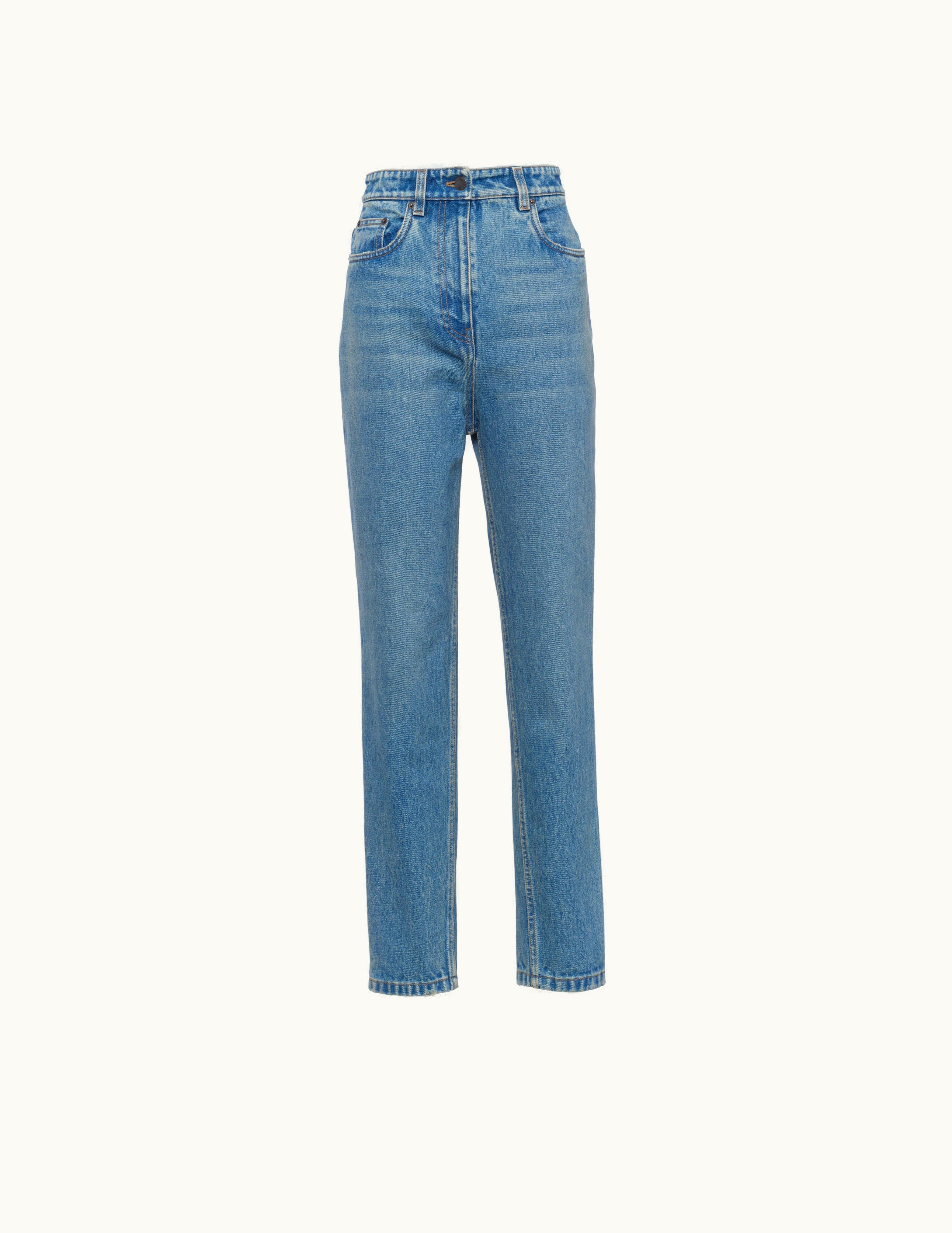 Prada F0ban Five-pocket Denim Jeans