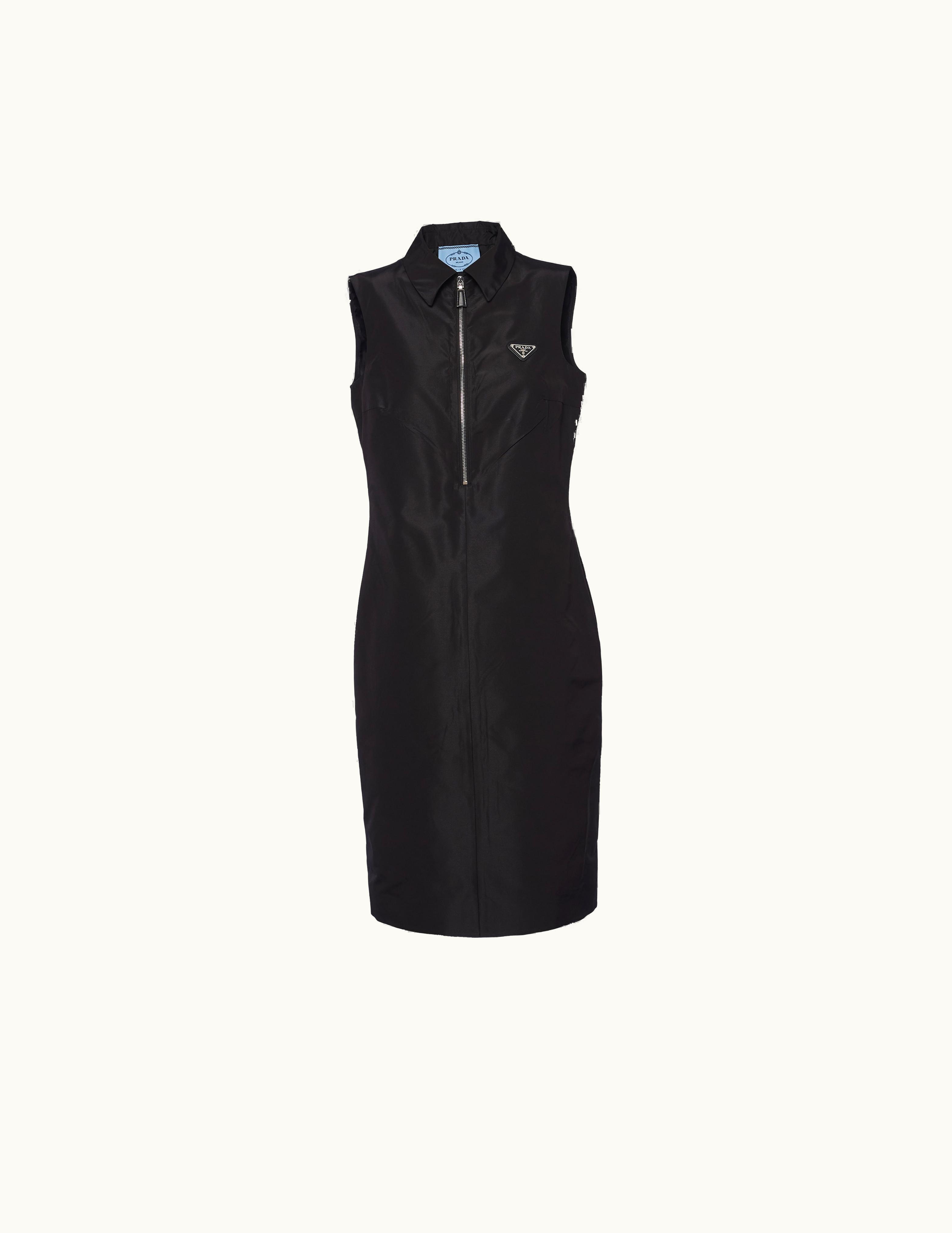 Prada Prada Black Faille Dress