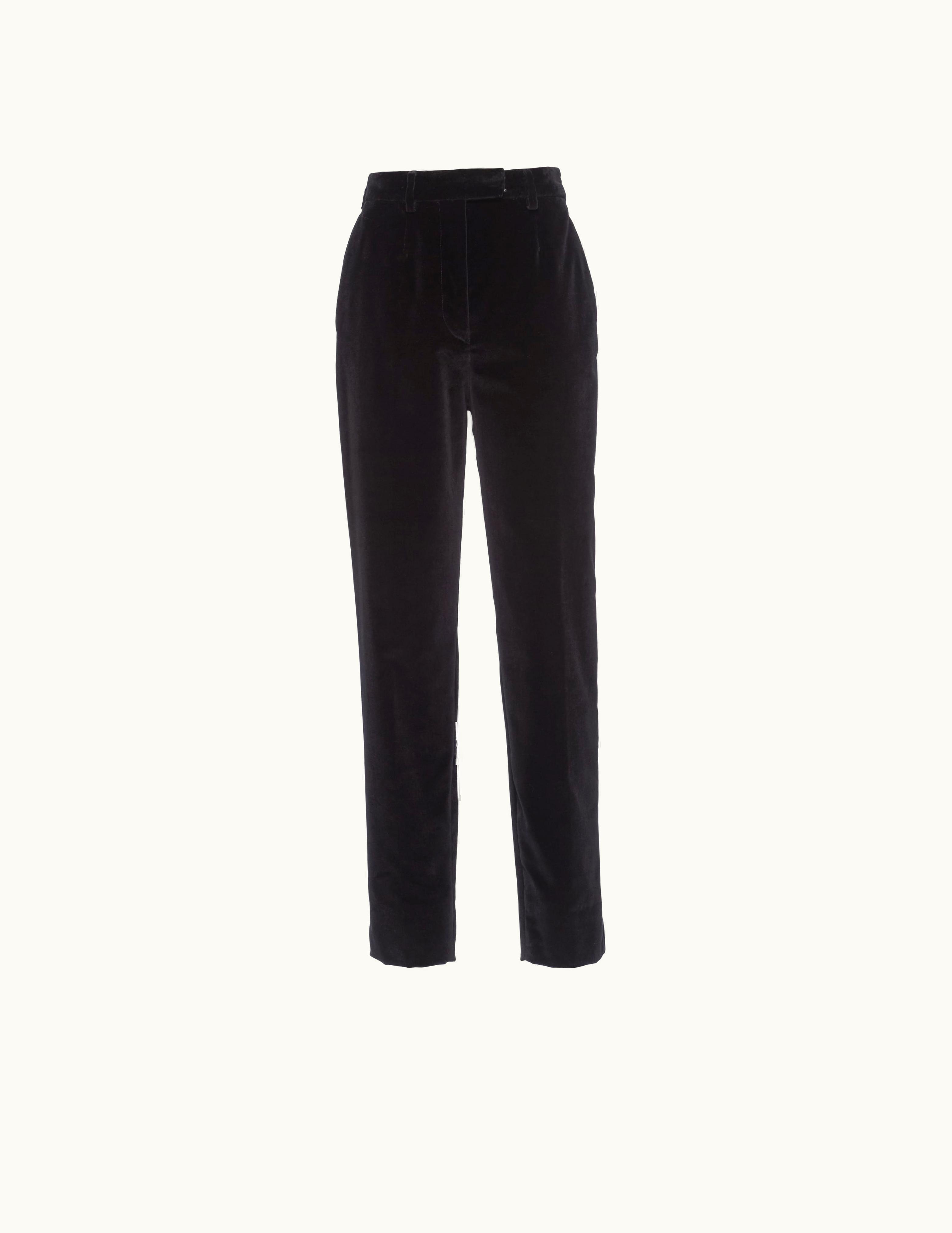 Prada Prada Black Velvet Pants