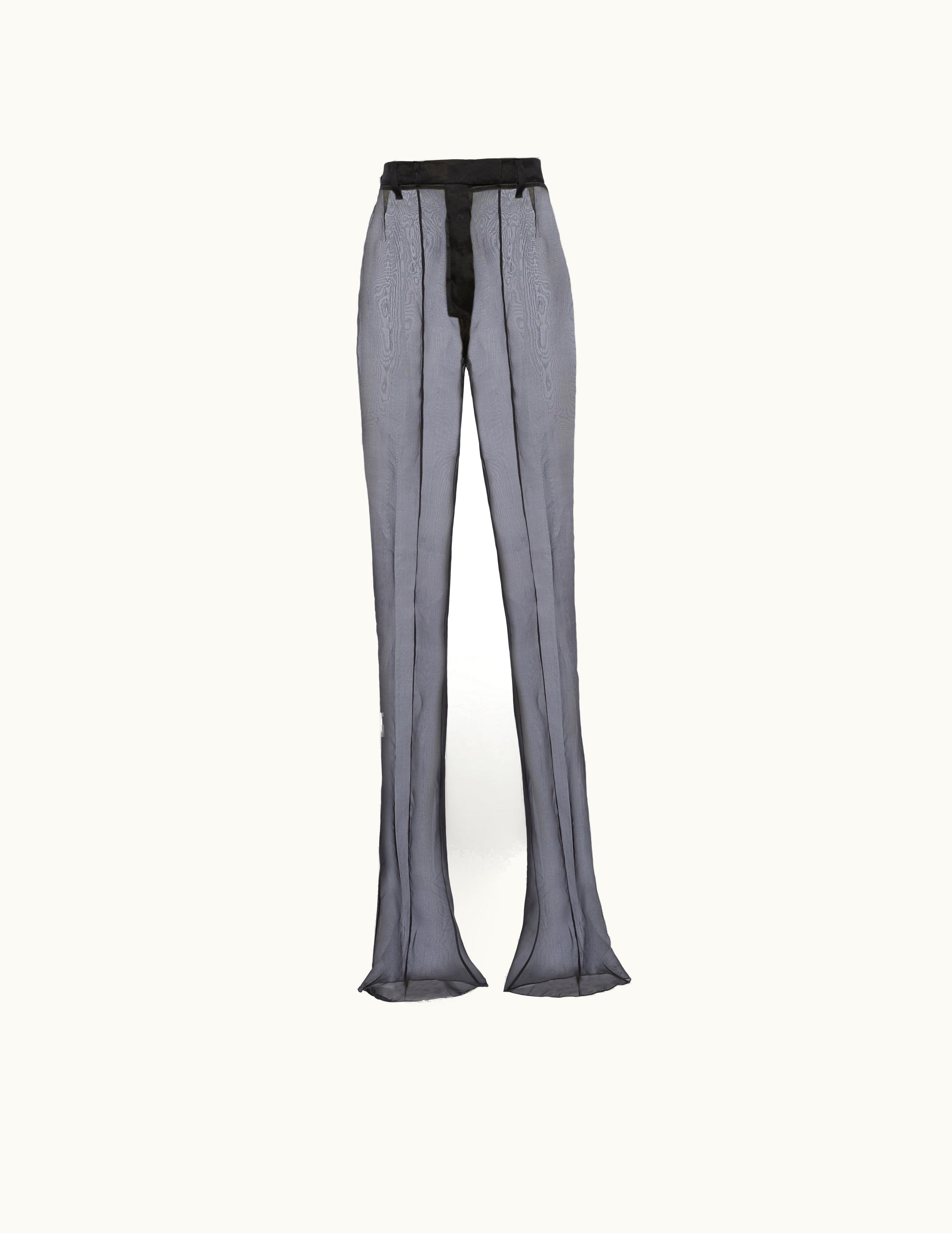 Prada Prada Black Organza Pants