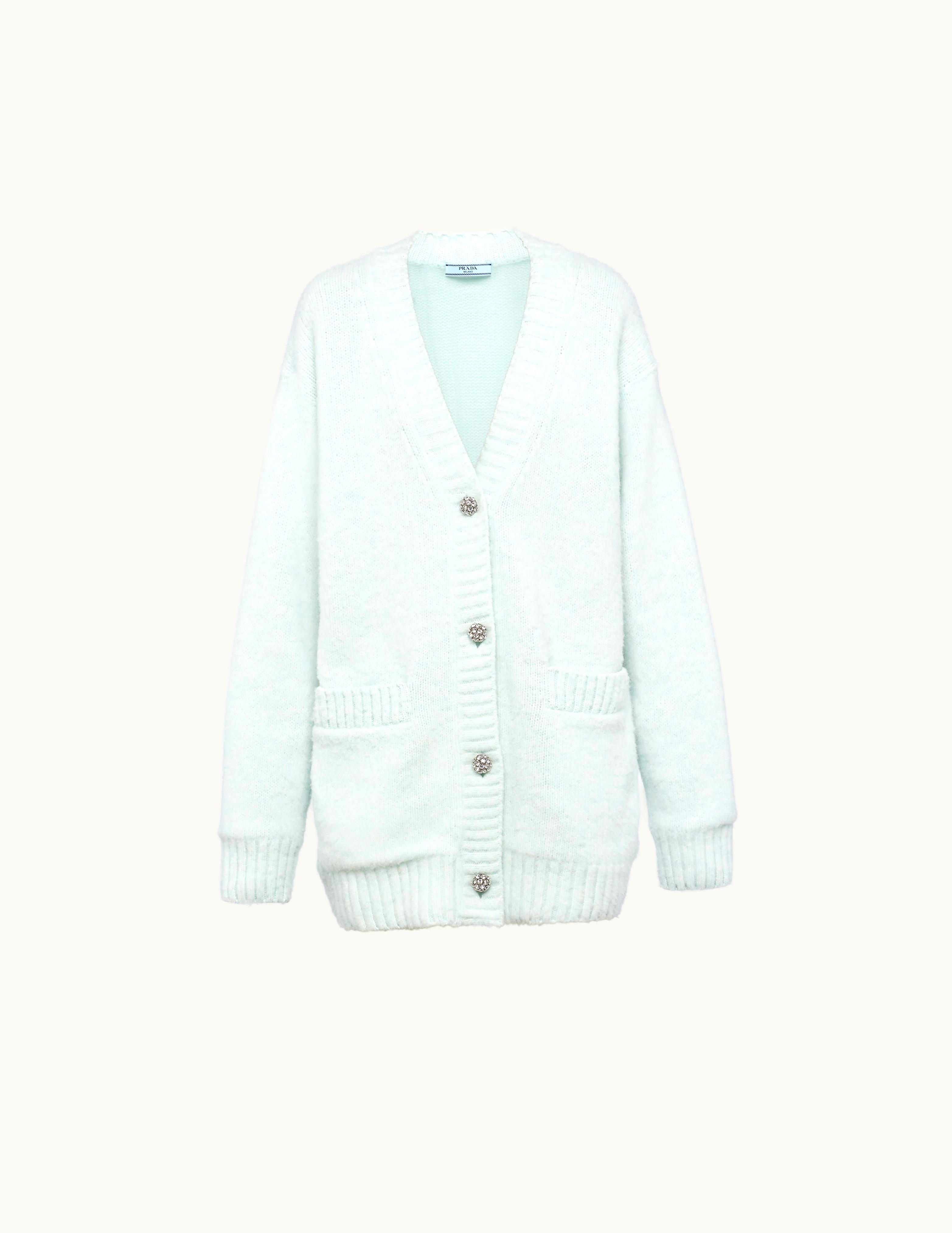 Prada Prada Marigold Shetland Wool Cardigan