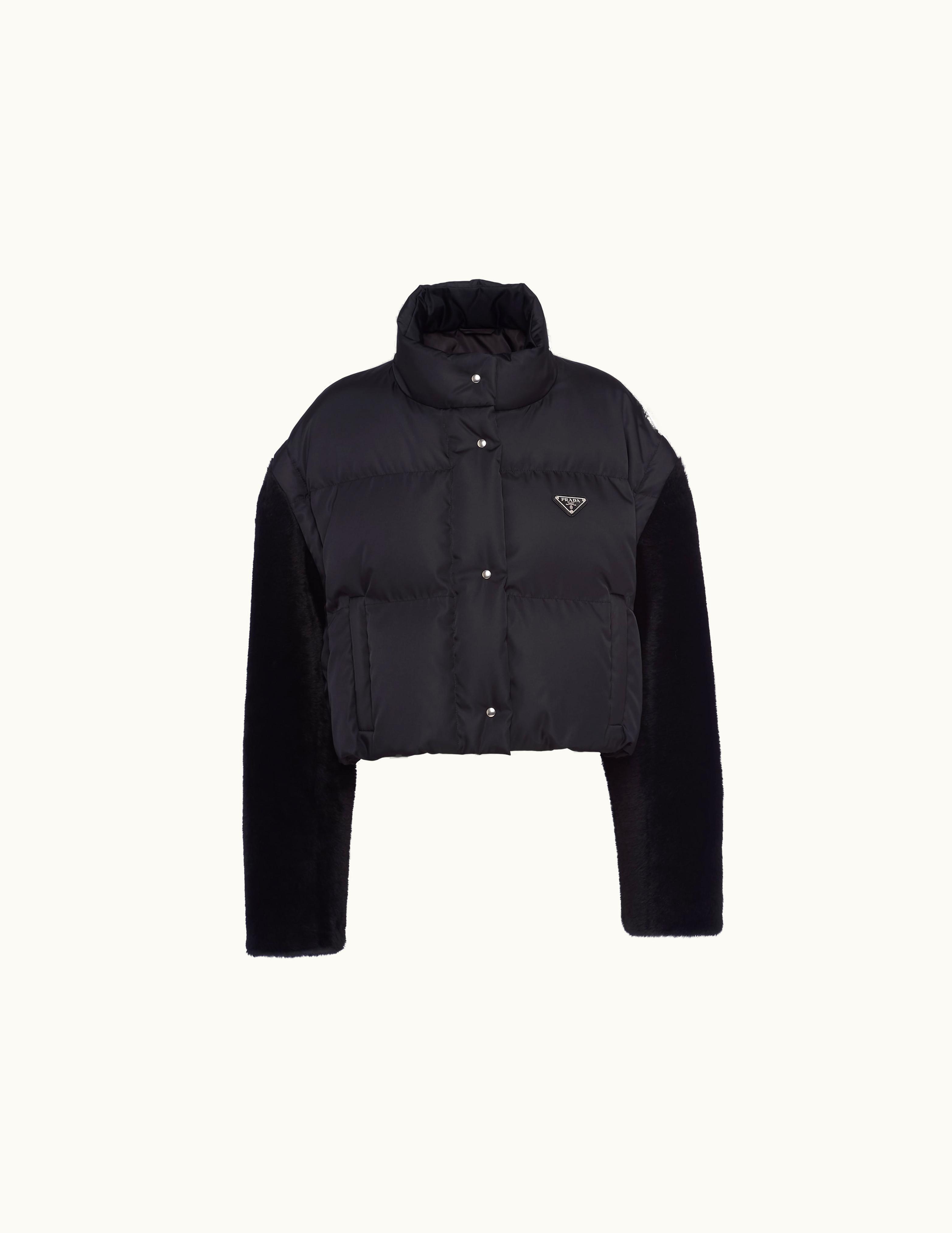 Prada Prada Black Re-nylon Shadow Down Jacket