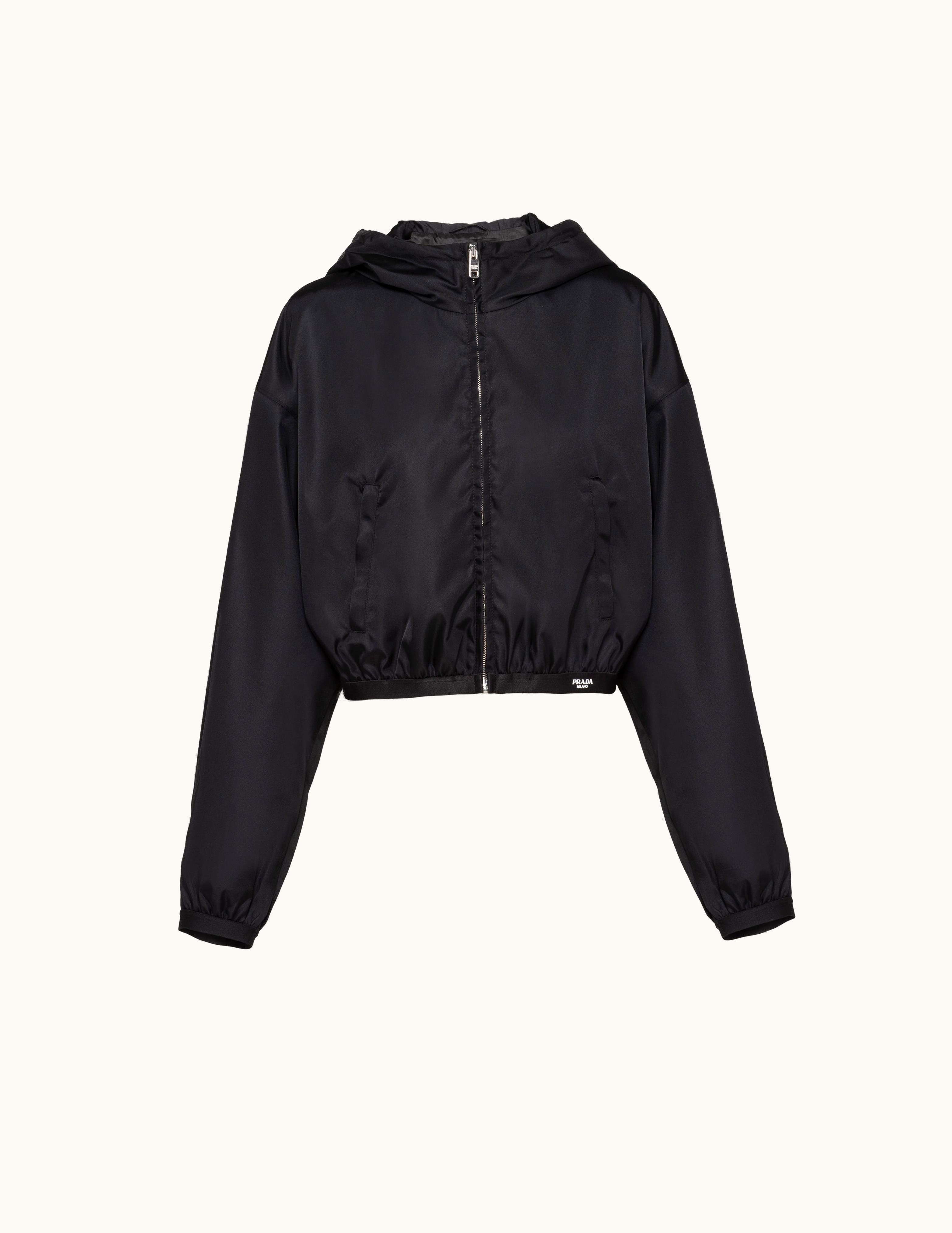 Prada Prada Black Re-nylon Pressed Blouson Jacket
