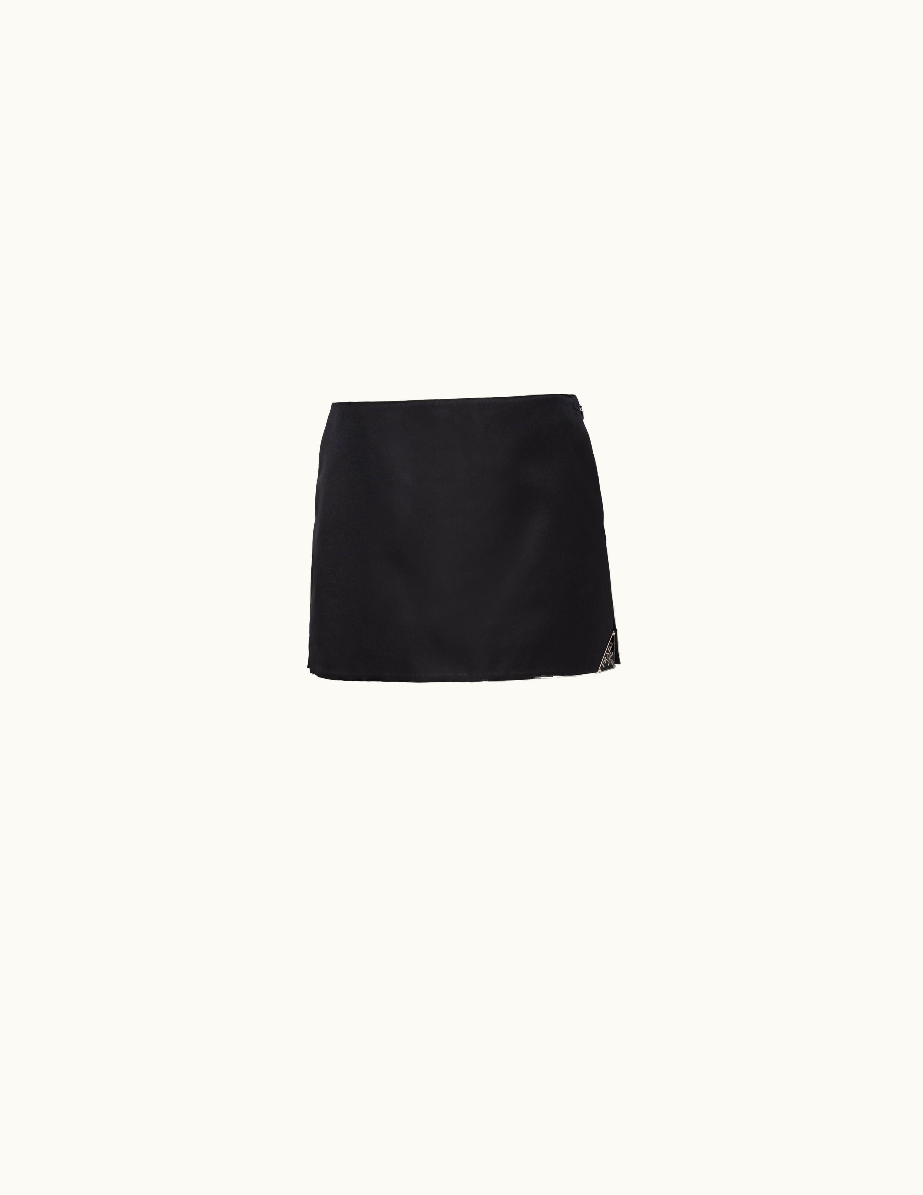 Prada Prada Black Re-nylon Miniskirt 21H939_1WQ8_F0002_S_231