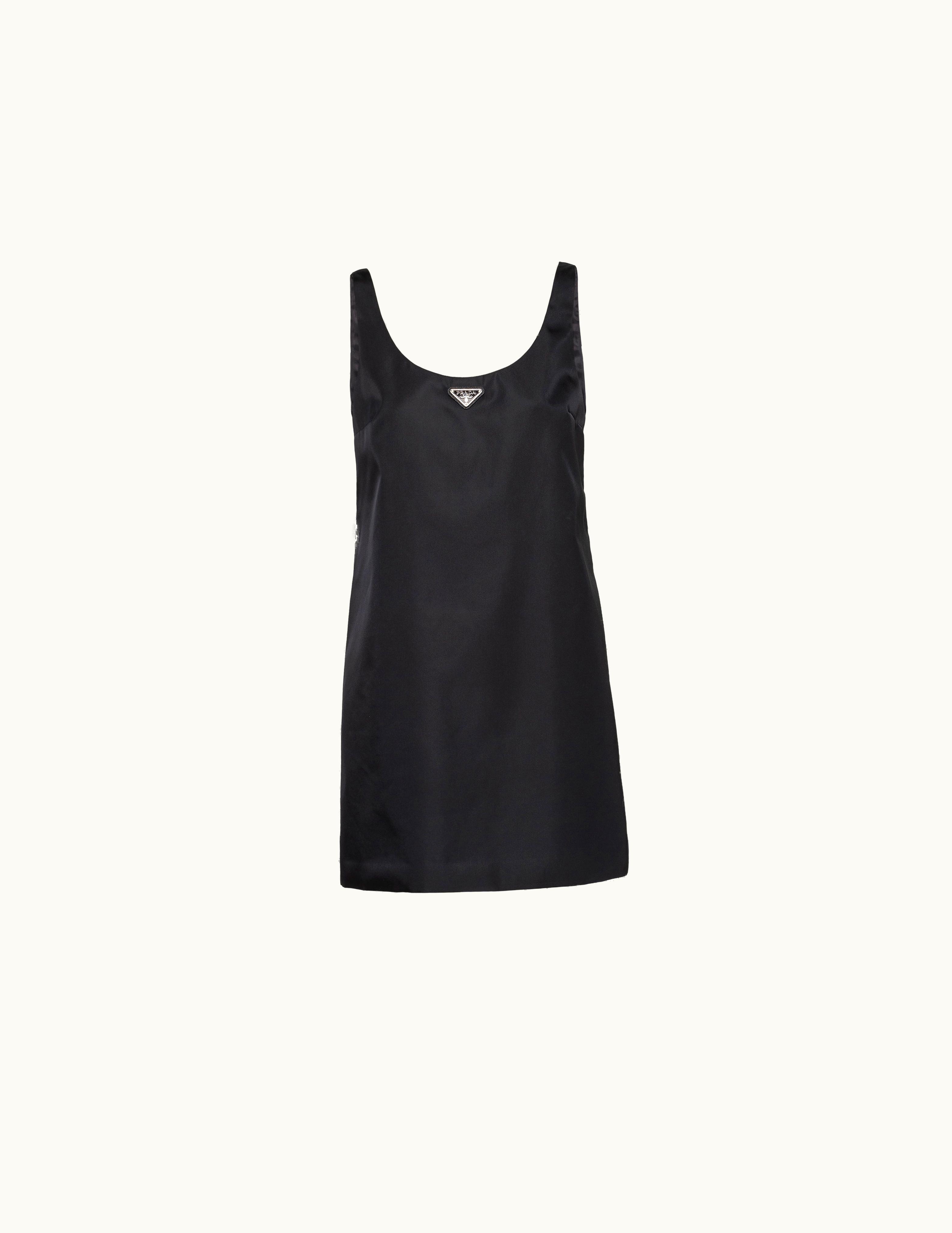 Prada Prada Black Re-nylon Mini-dress 230690_1WQ8_F0002_S_231