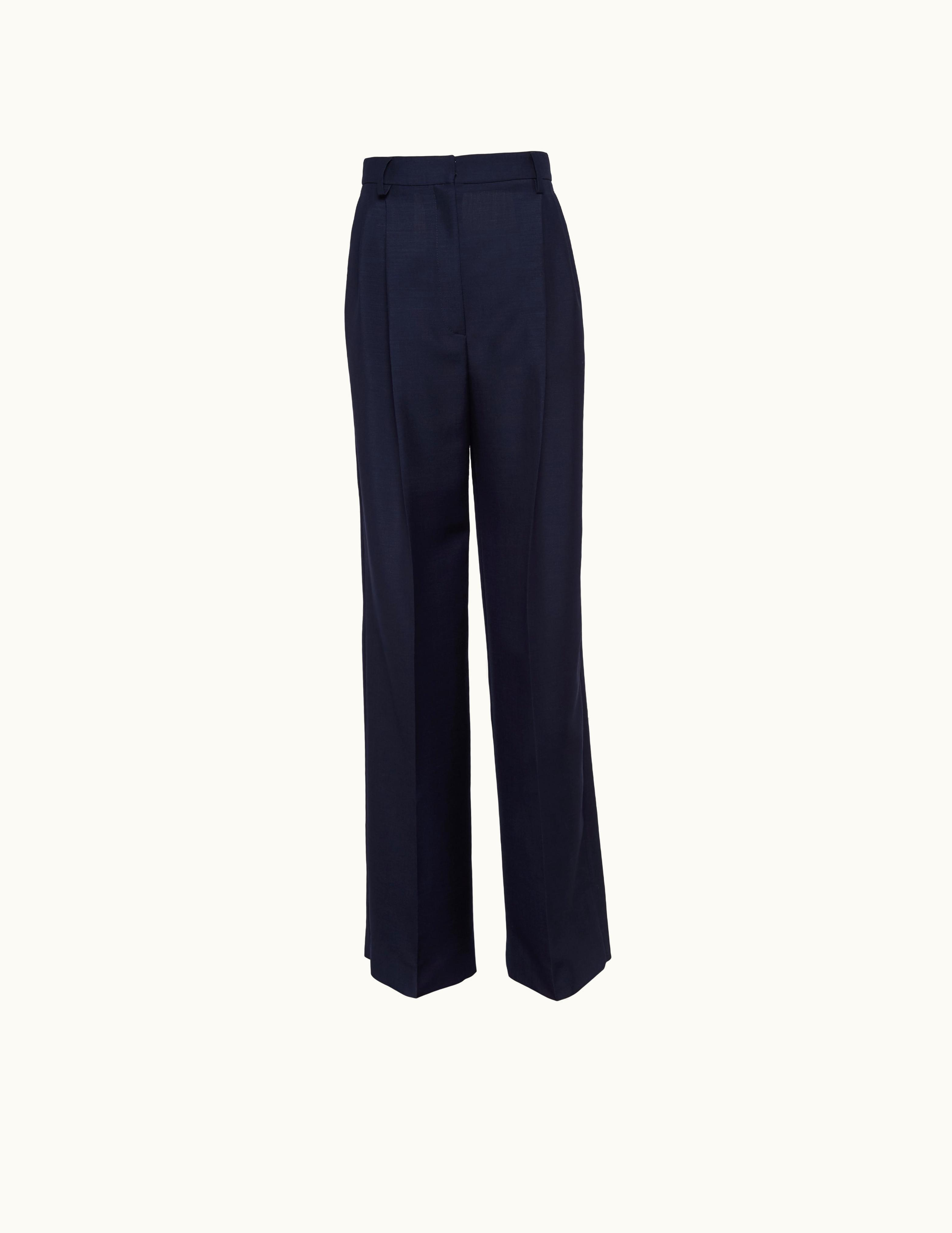 Prada Prada Navy Light Mohair Pants
