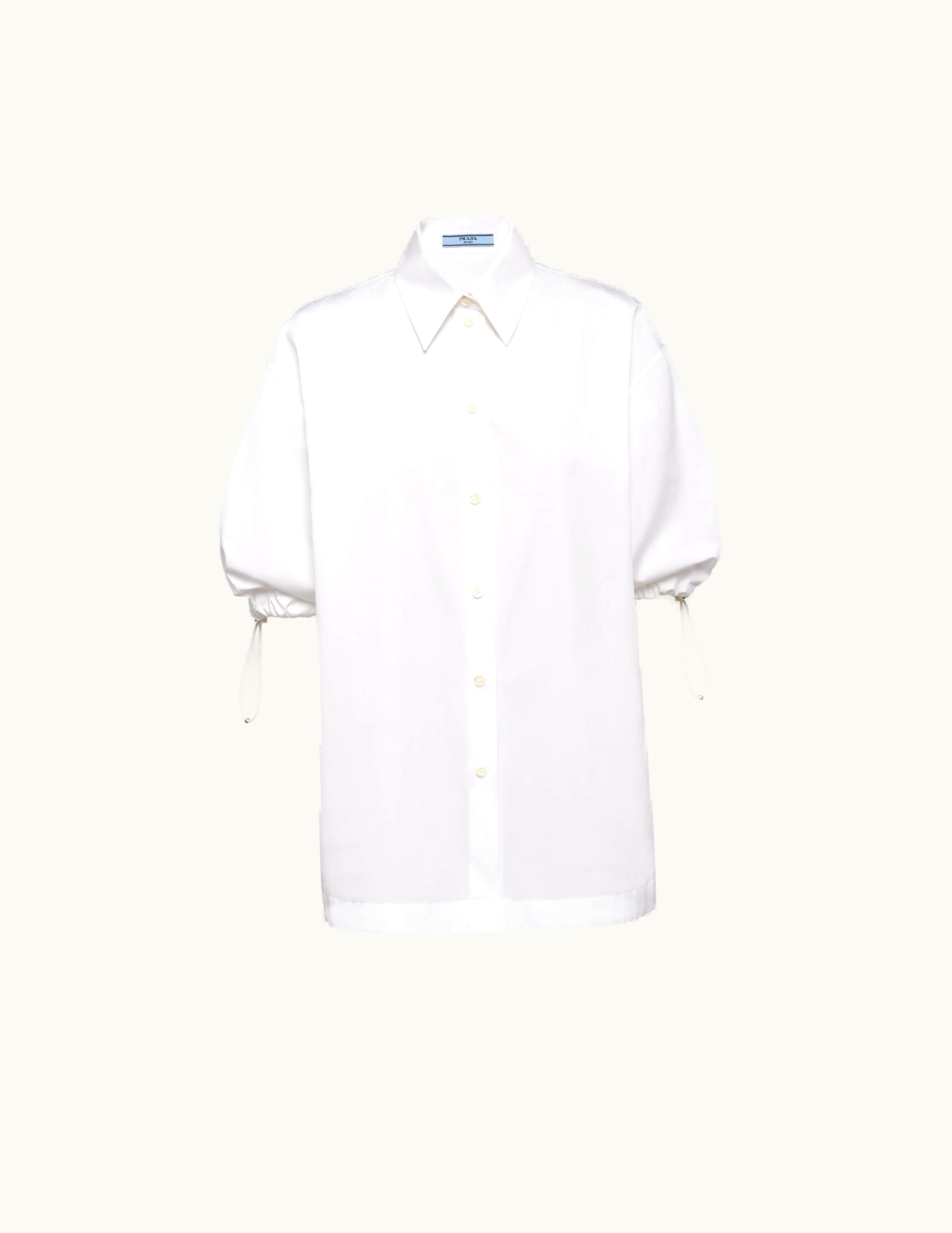 Prada Prada White Poplin Shirt P458G_13CO_F0009_S_231