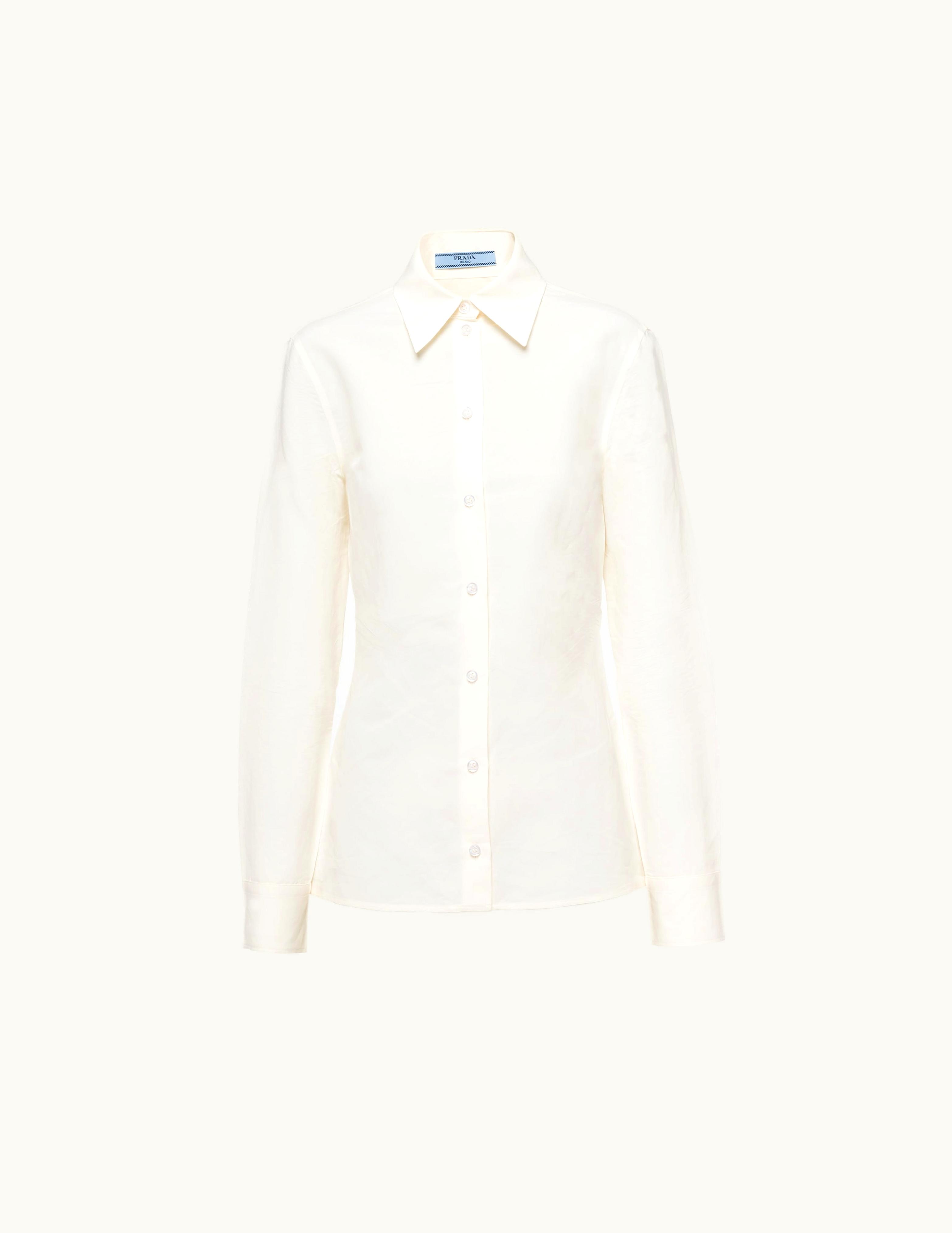 Prada Prada Natural Paper-based Technical Fabric Shirt