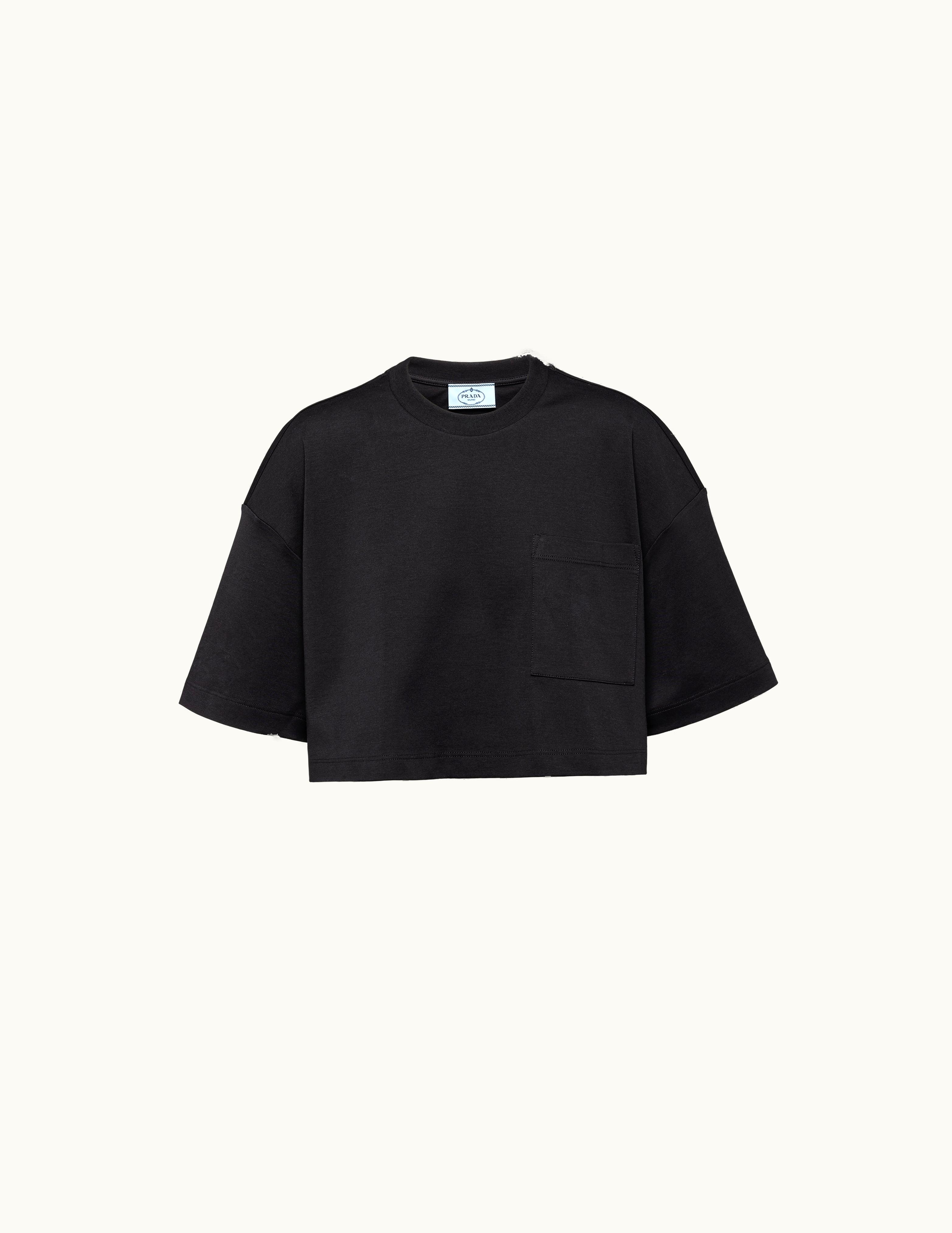 Prada Prada Black Interlock T-shirt
