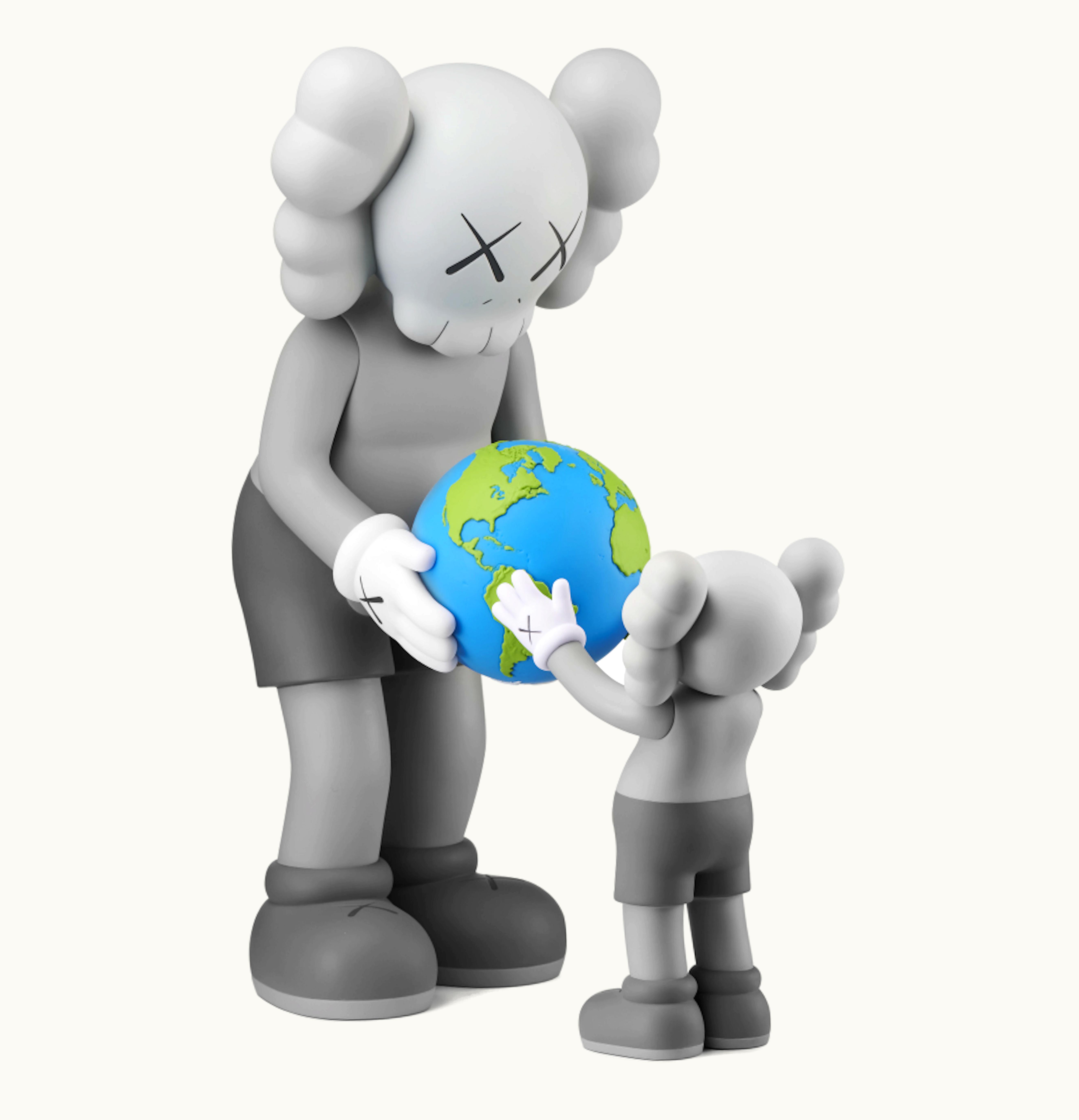 KAWS KAWS THE PROMISE Vinyl Figure Grey