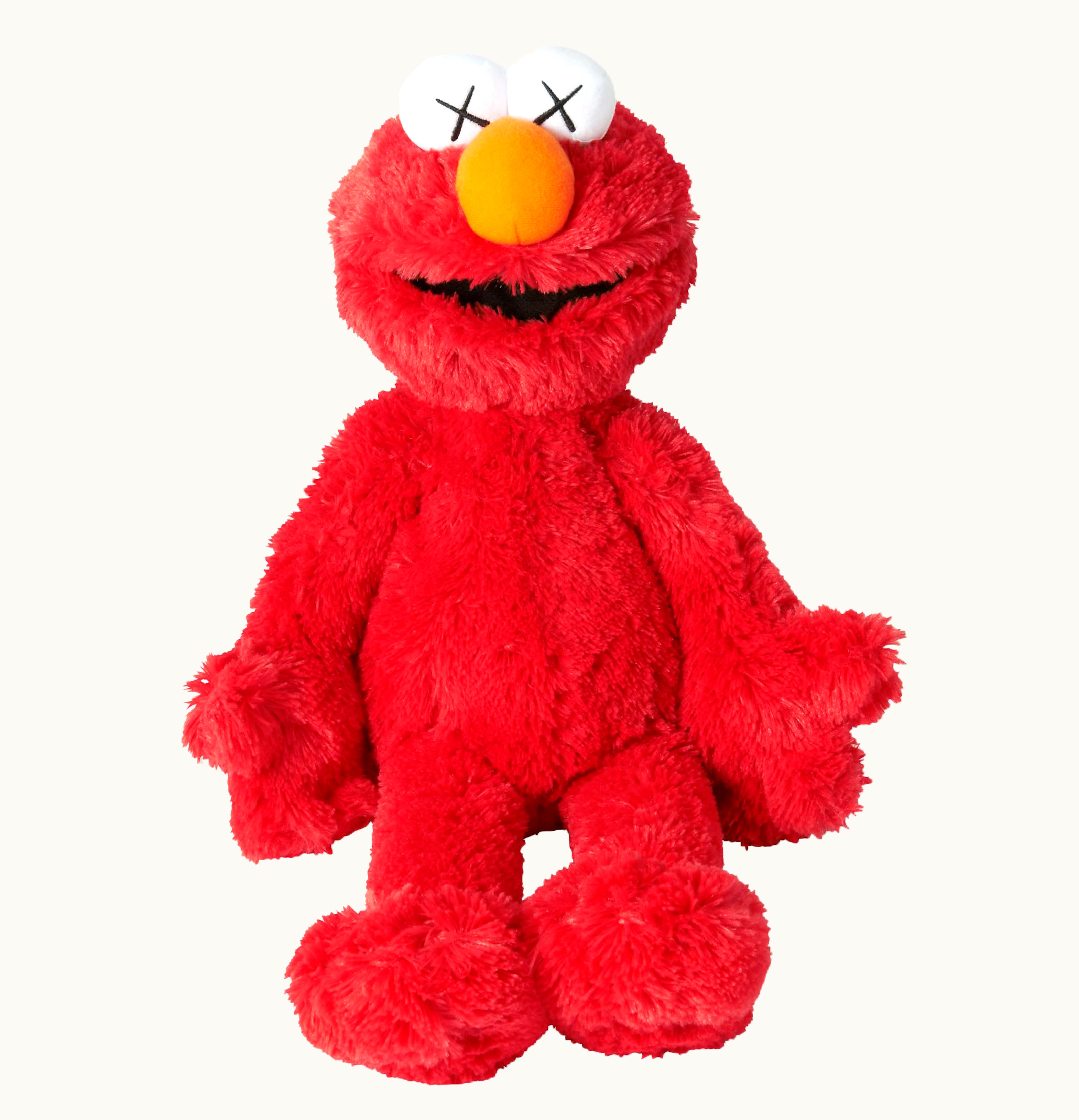 KAWS Kaws Sesame Street Uniqlo Elmo Plush Toy Red