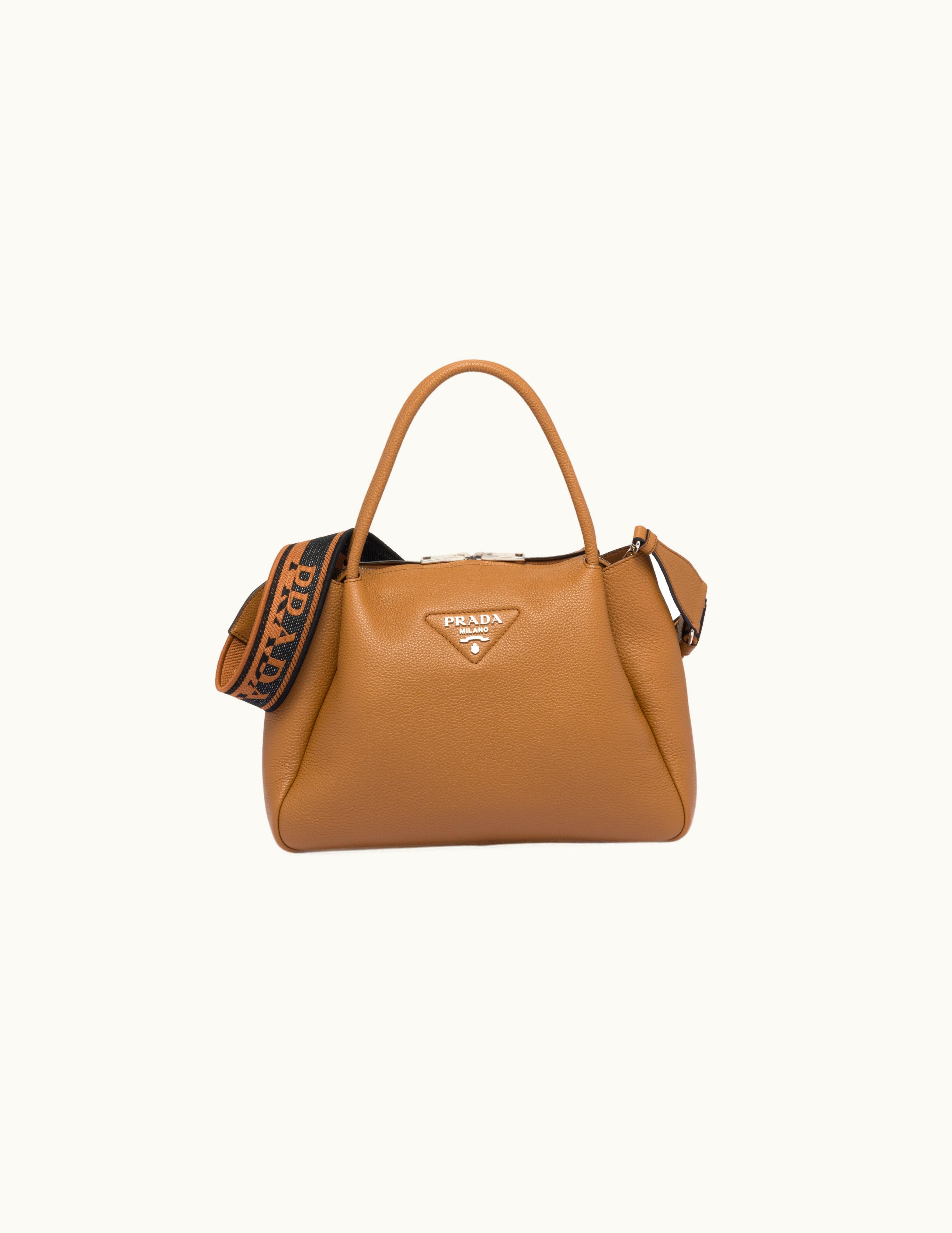 Prada Prada Caramel Medium Leather Bag