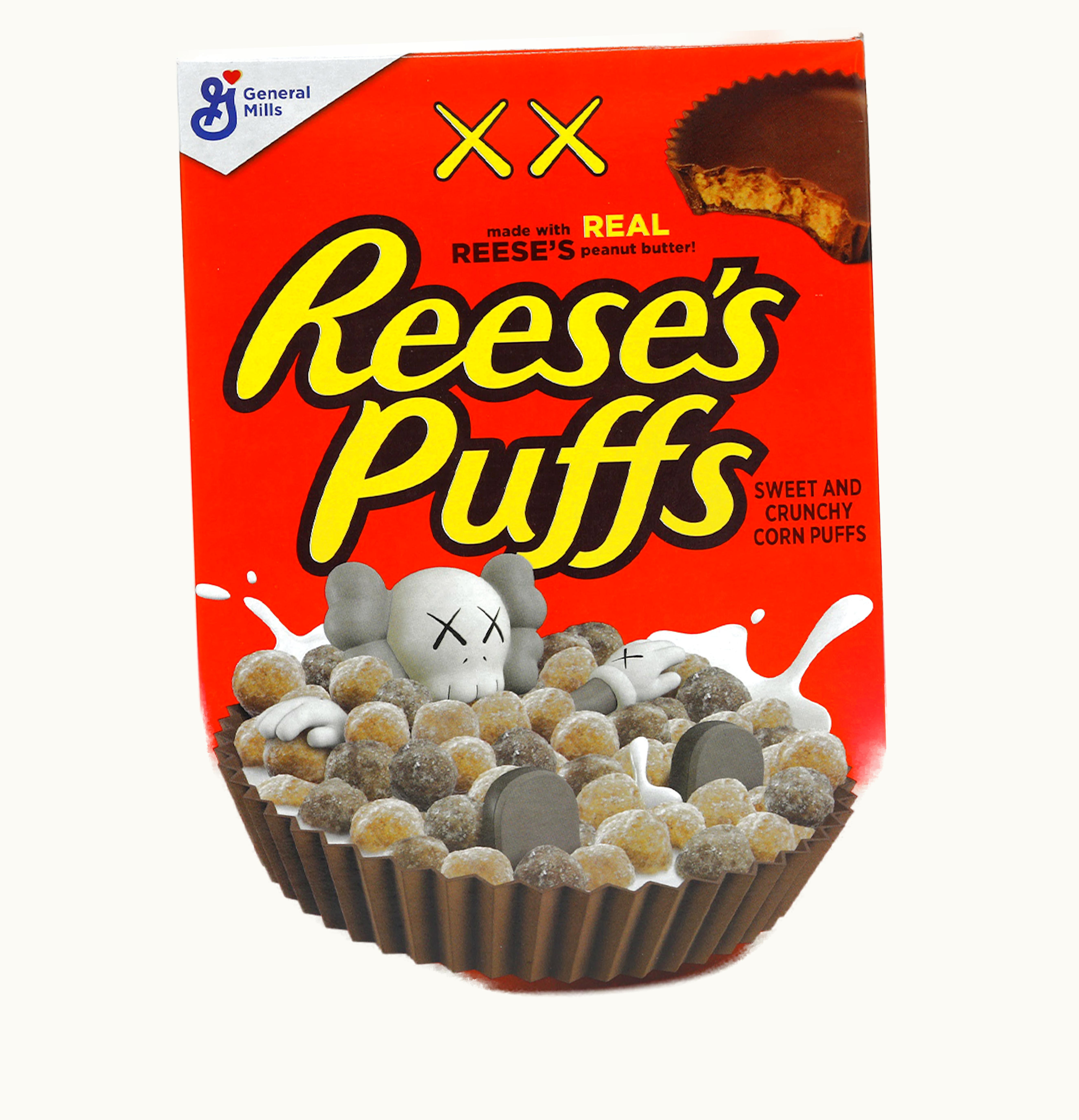KAWS KAWS x Reeses Puffs Cereal Not Fit For Human Consumption