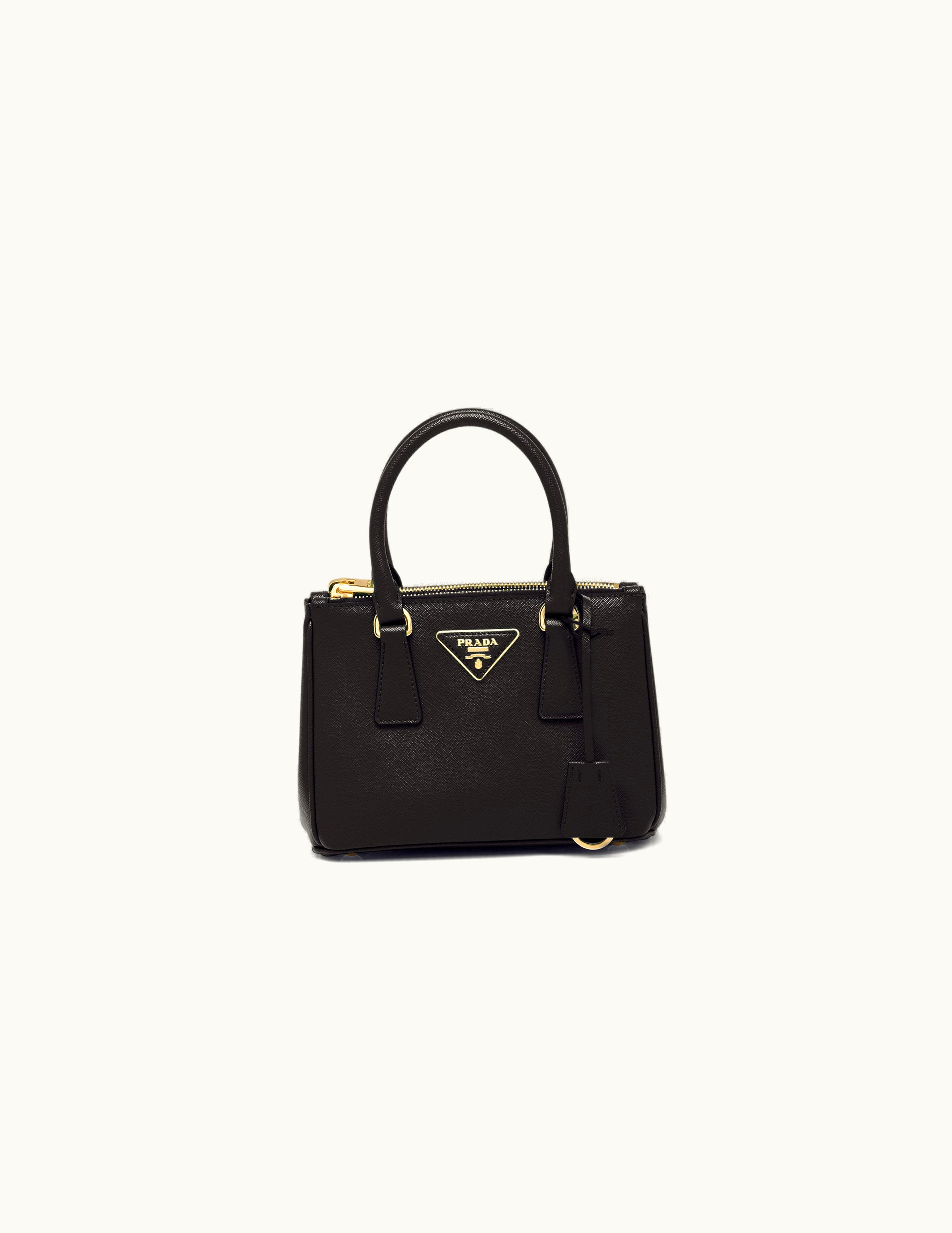 Prada Black Prada Galleria Saffiano Leather Mini-bag