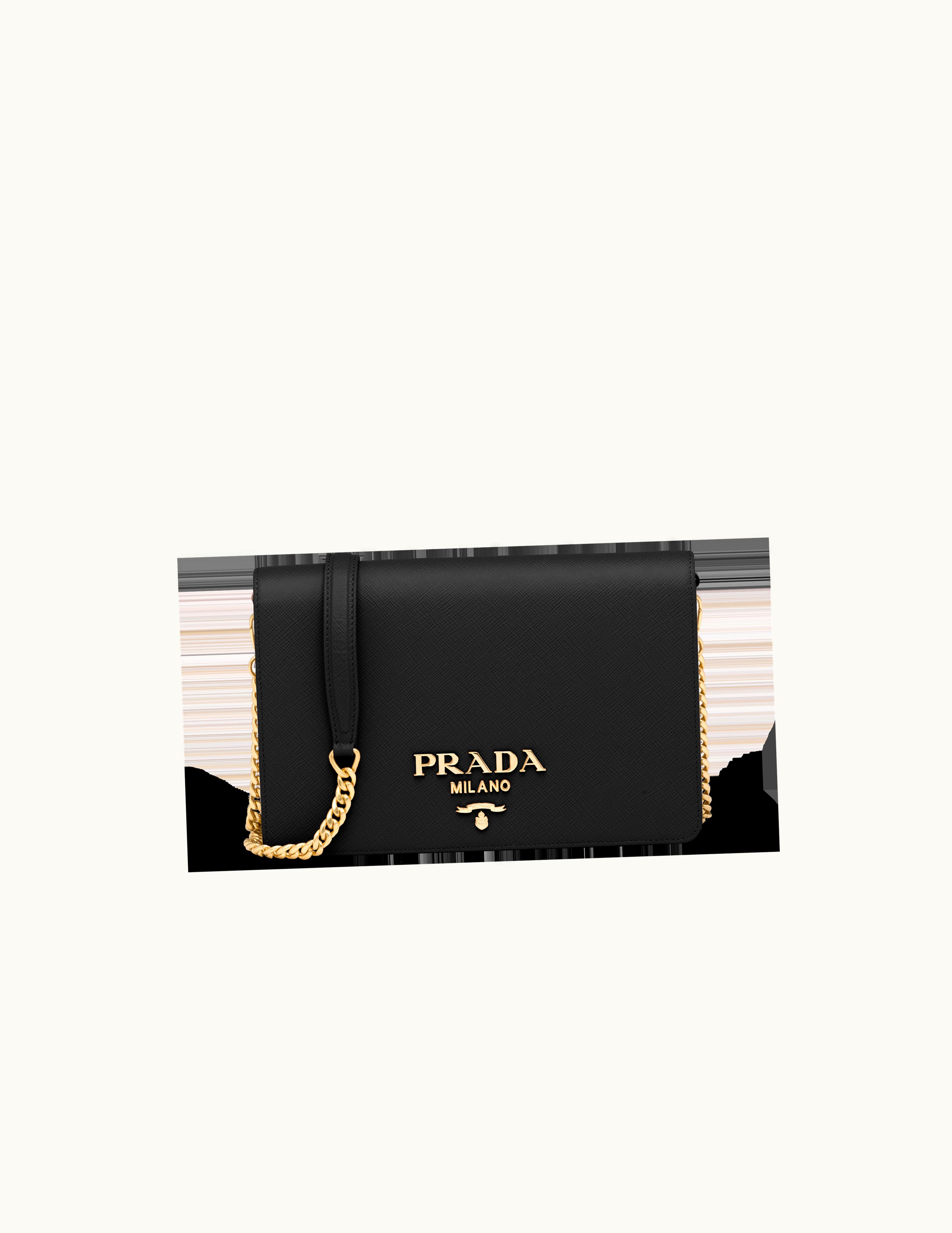 Prada Prada Black Saffiano Leather Mini Bag