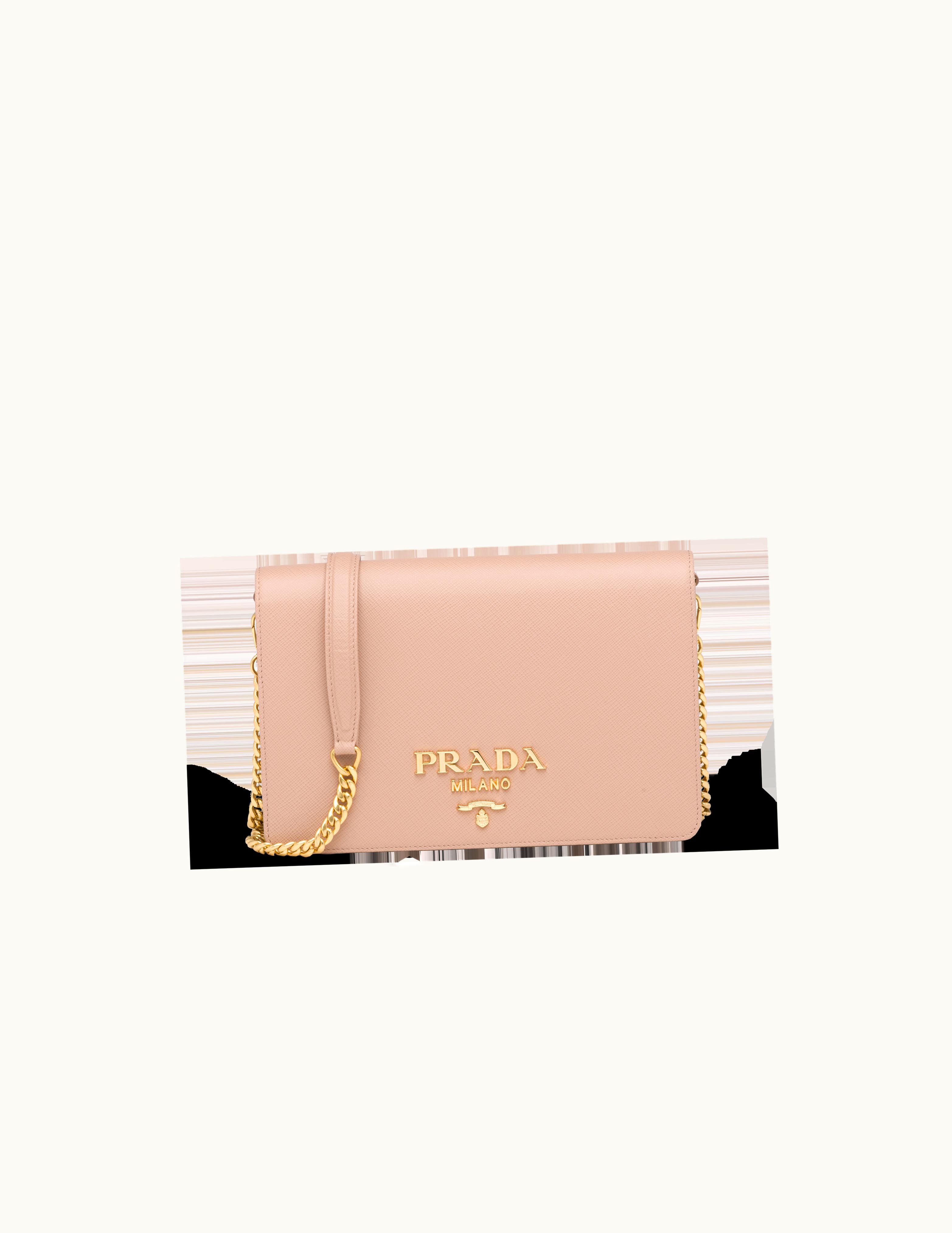 Prada Prada Powder Pink Saffiano Leather Mini Bag