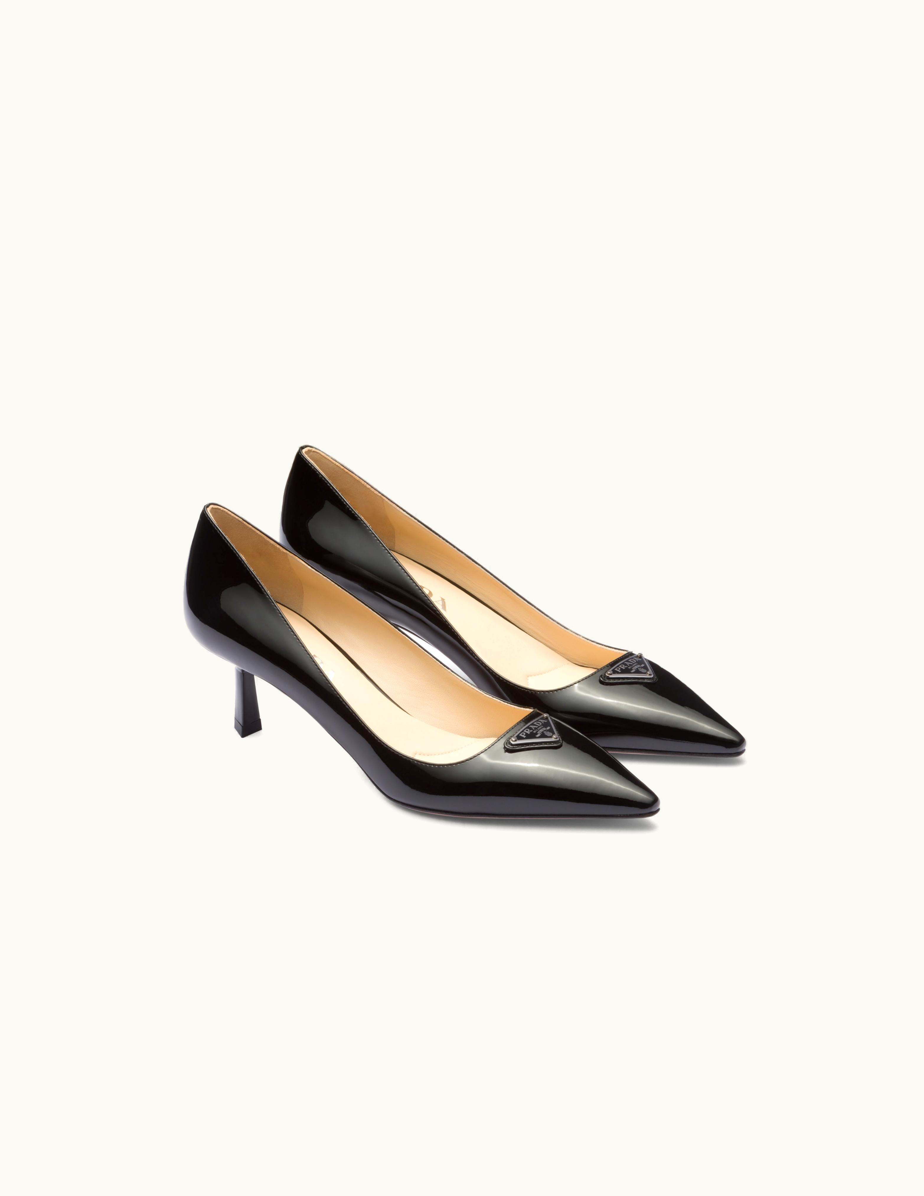 Prada Prada Black Patent-leather Pumps