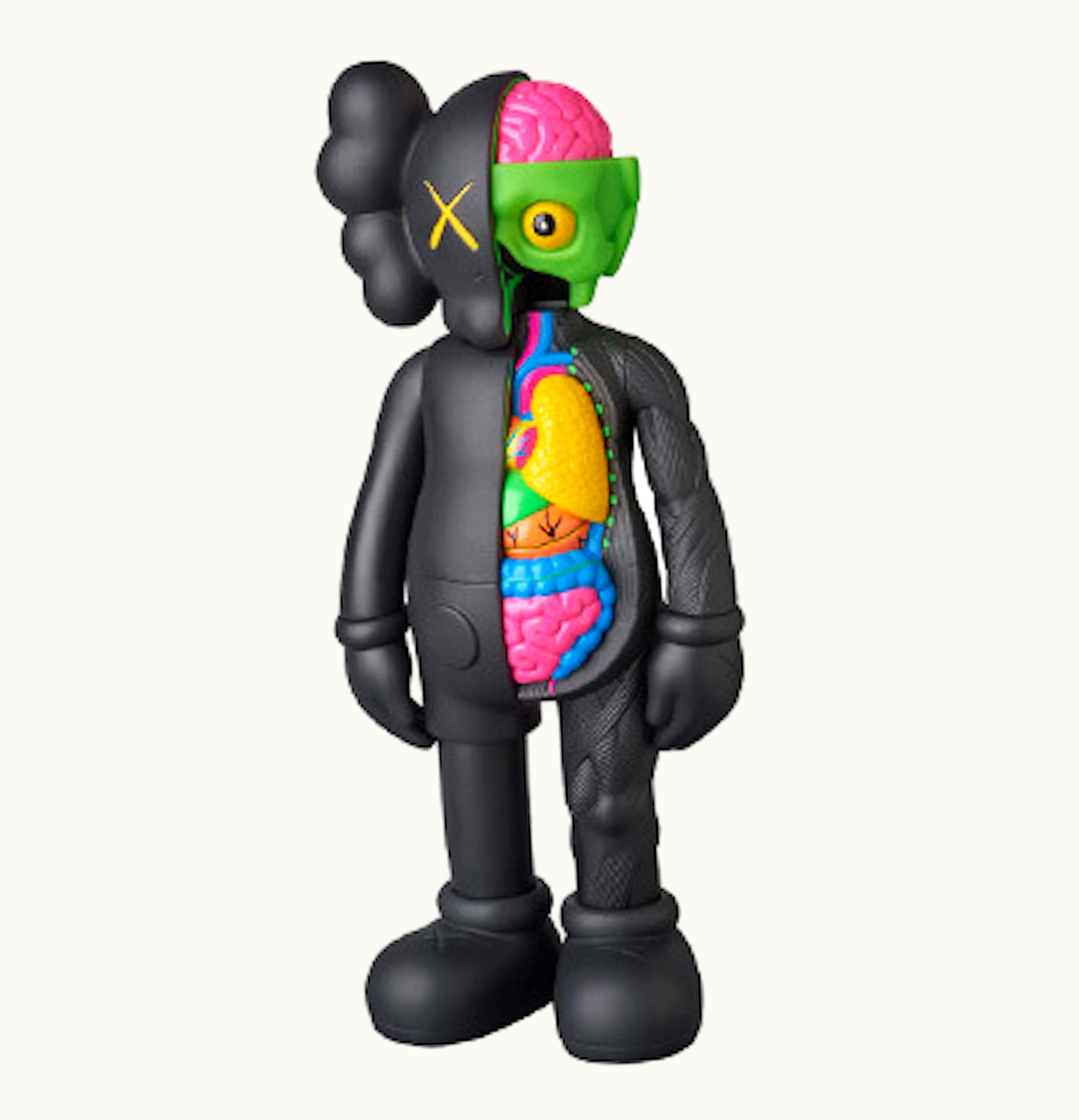 KAWS Kaws Companion Flayed Open Edition Vinyl Black