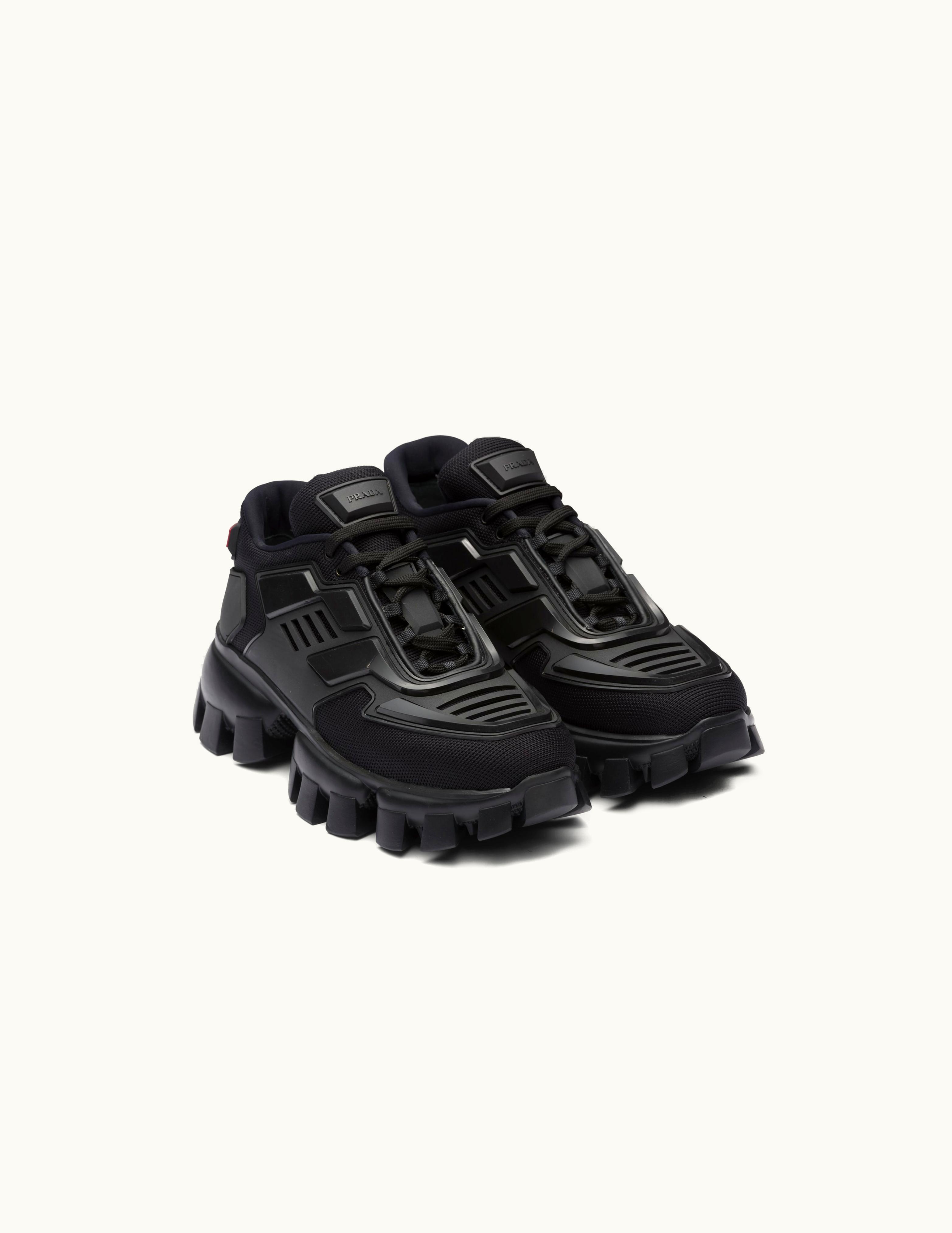 Prada Prada Cloudbust Thunder High-Tech Sneakers Black