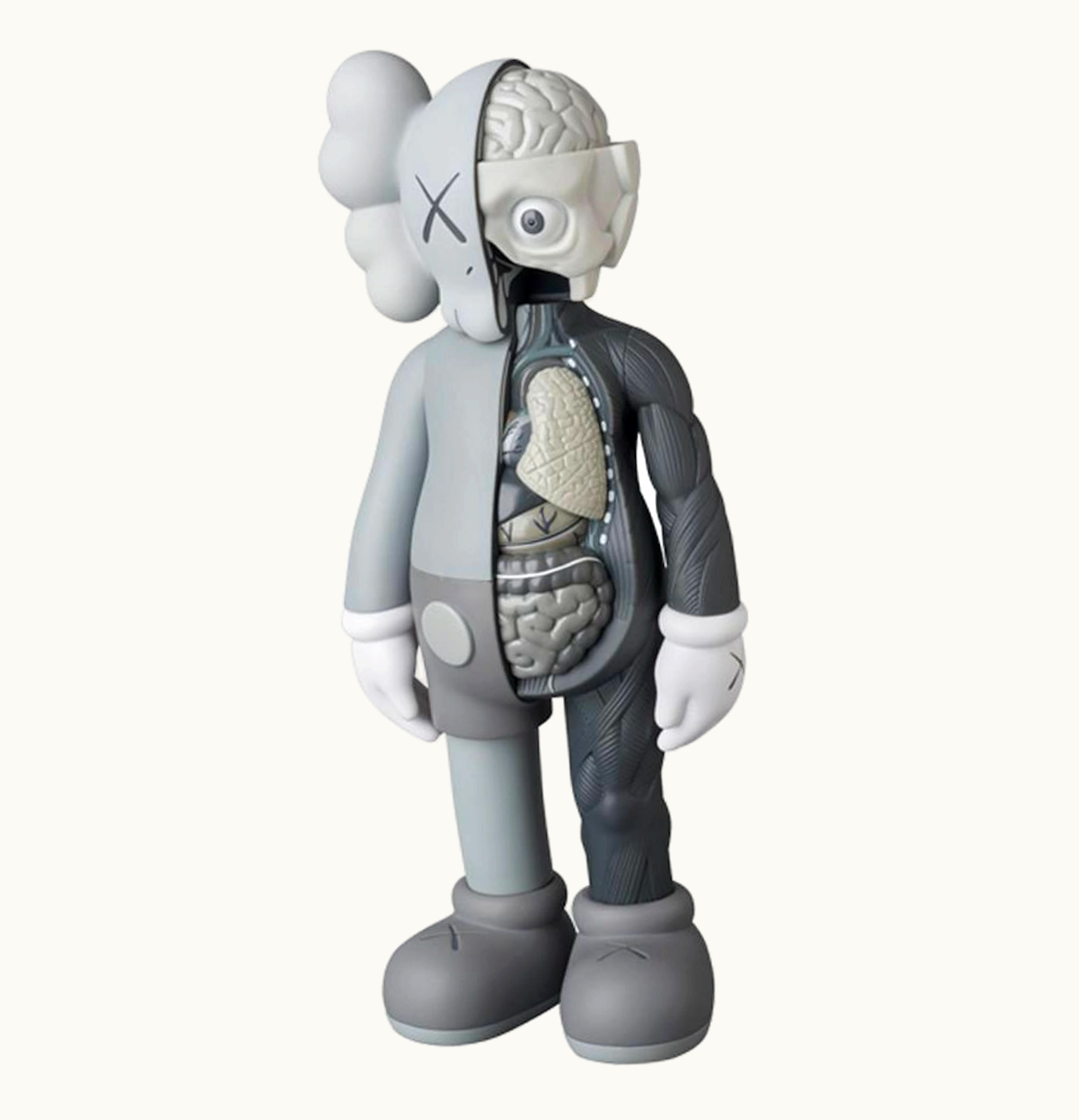 KAWS Kaws Companion Flayed Open Edition Vinyl Grey