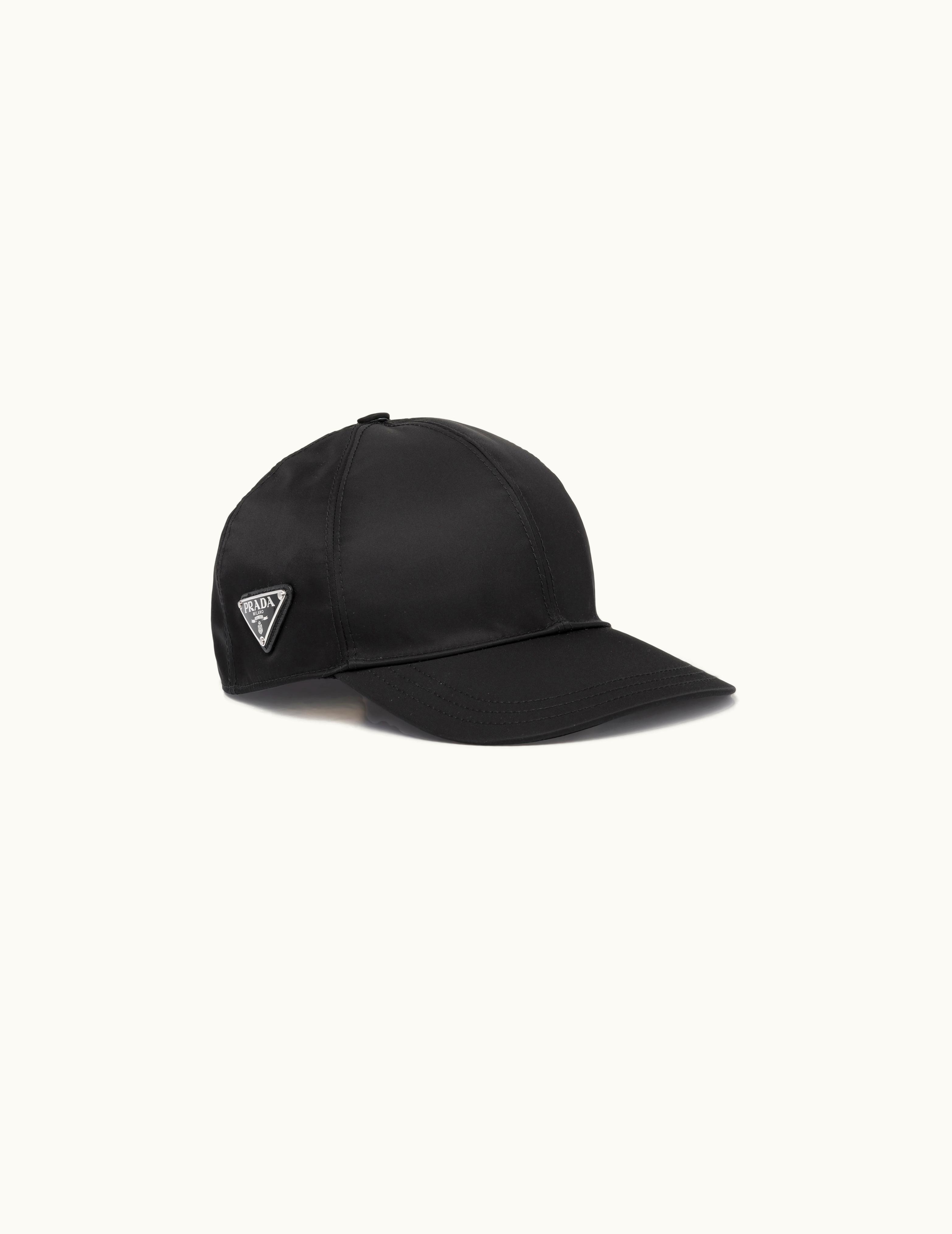 Prada Prada Tri-Metal Logo Baseball Cap