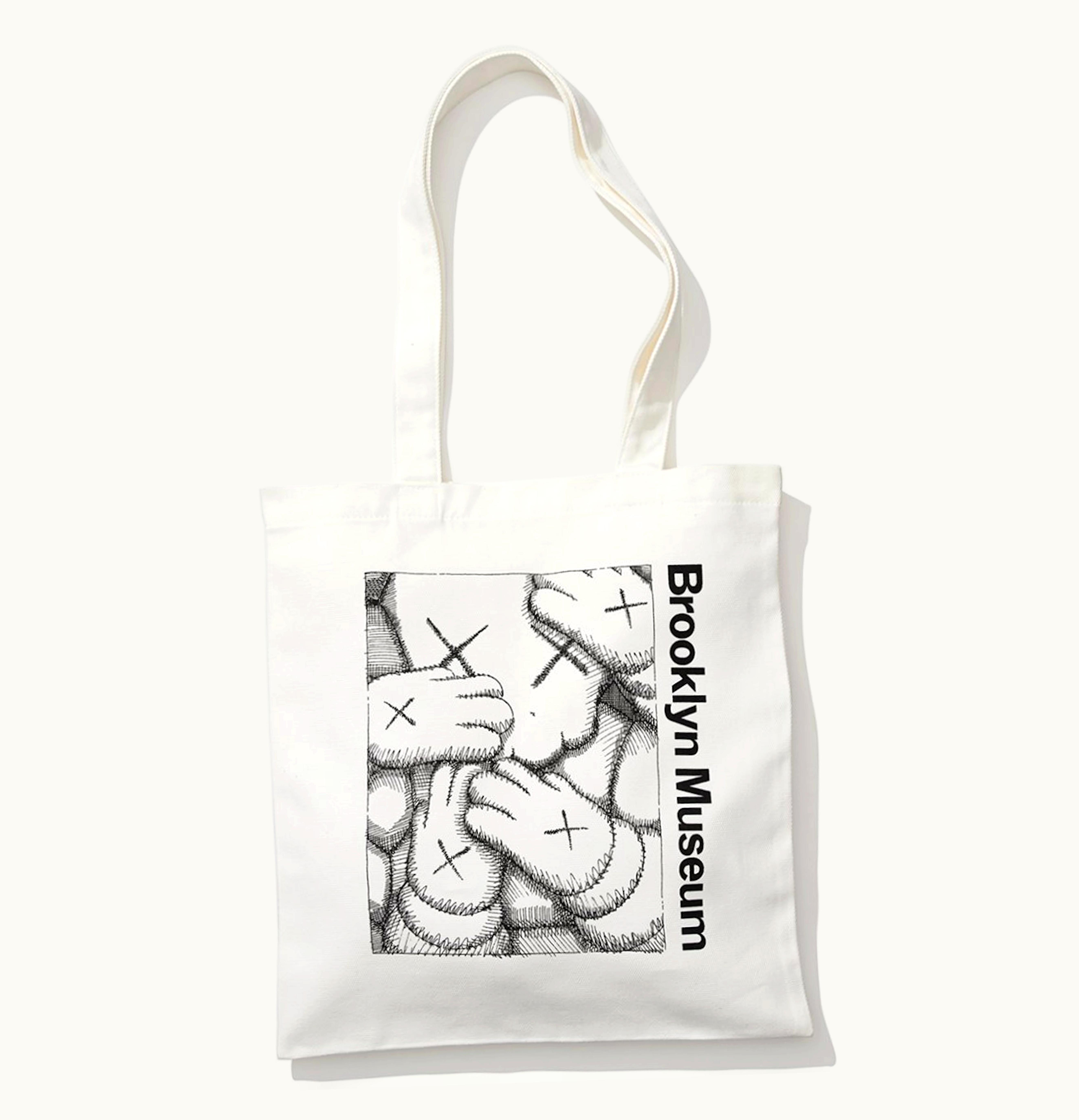 KAWS KAWS Brooklyn Museum Tote White