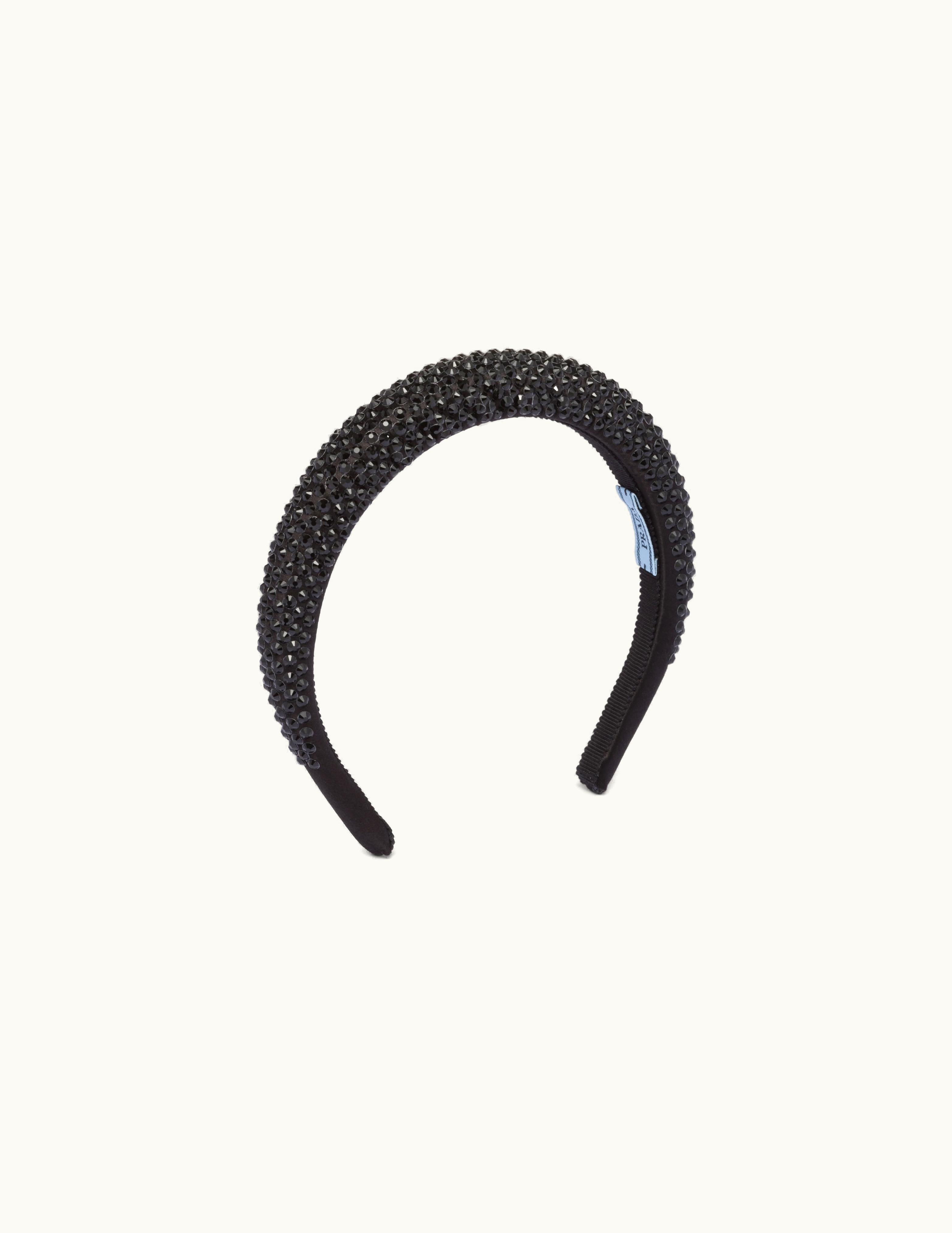 Prada Prada Black Satin Hairband