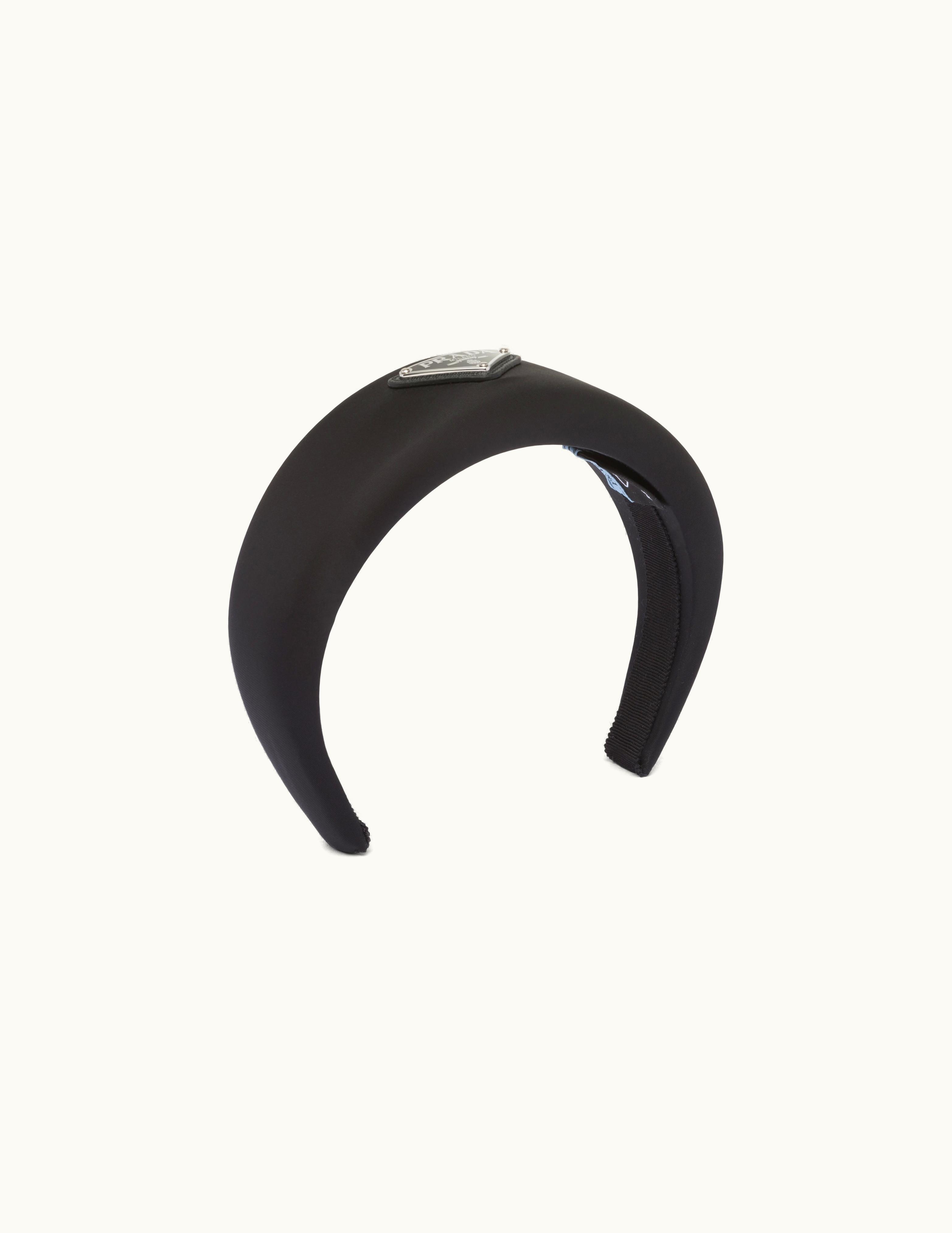 Prada Prada Black Re-nylon Headband 1IH016_2DMI_F0002