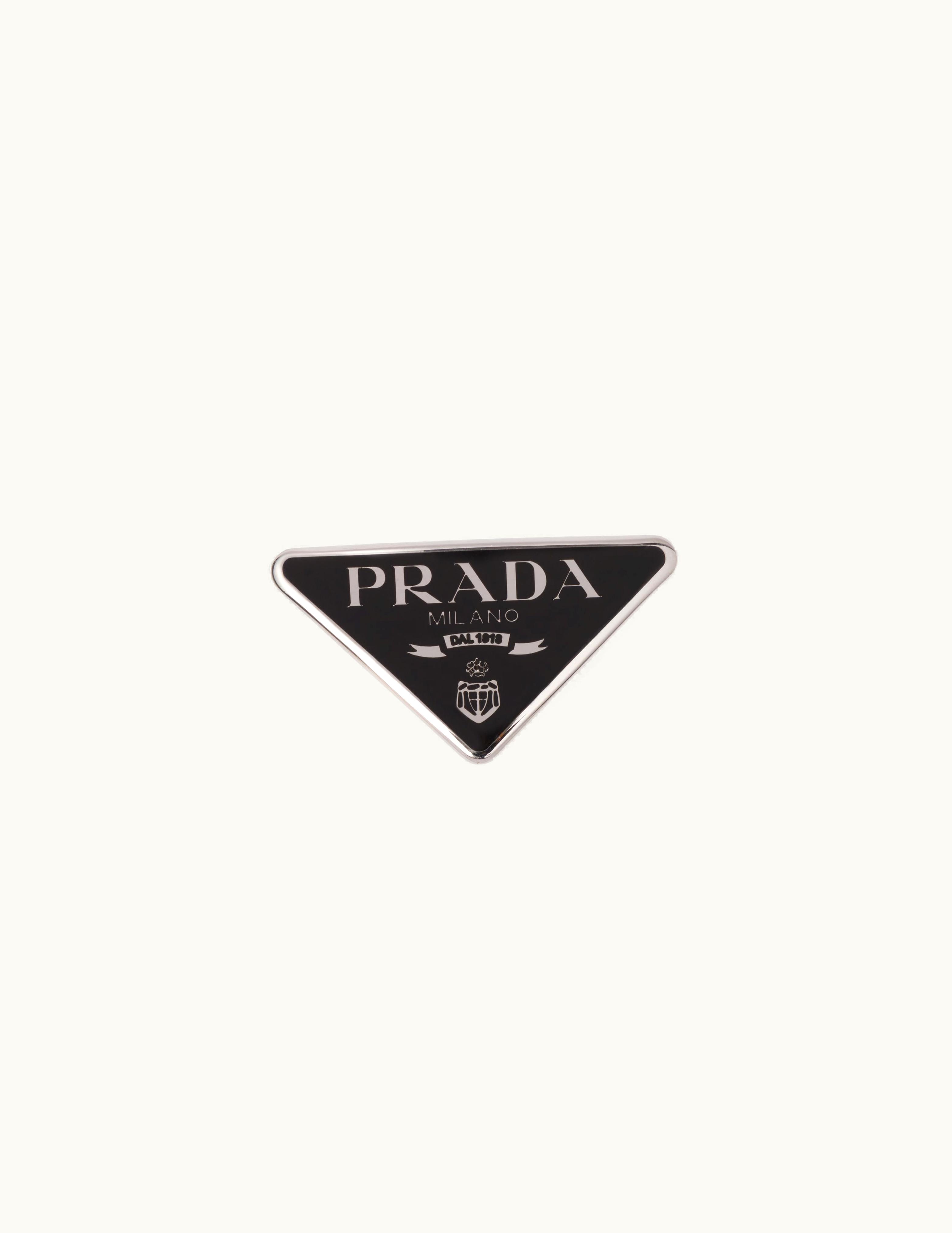 Prada Prada Black Metal Hair Clip