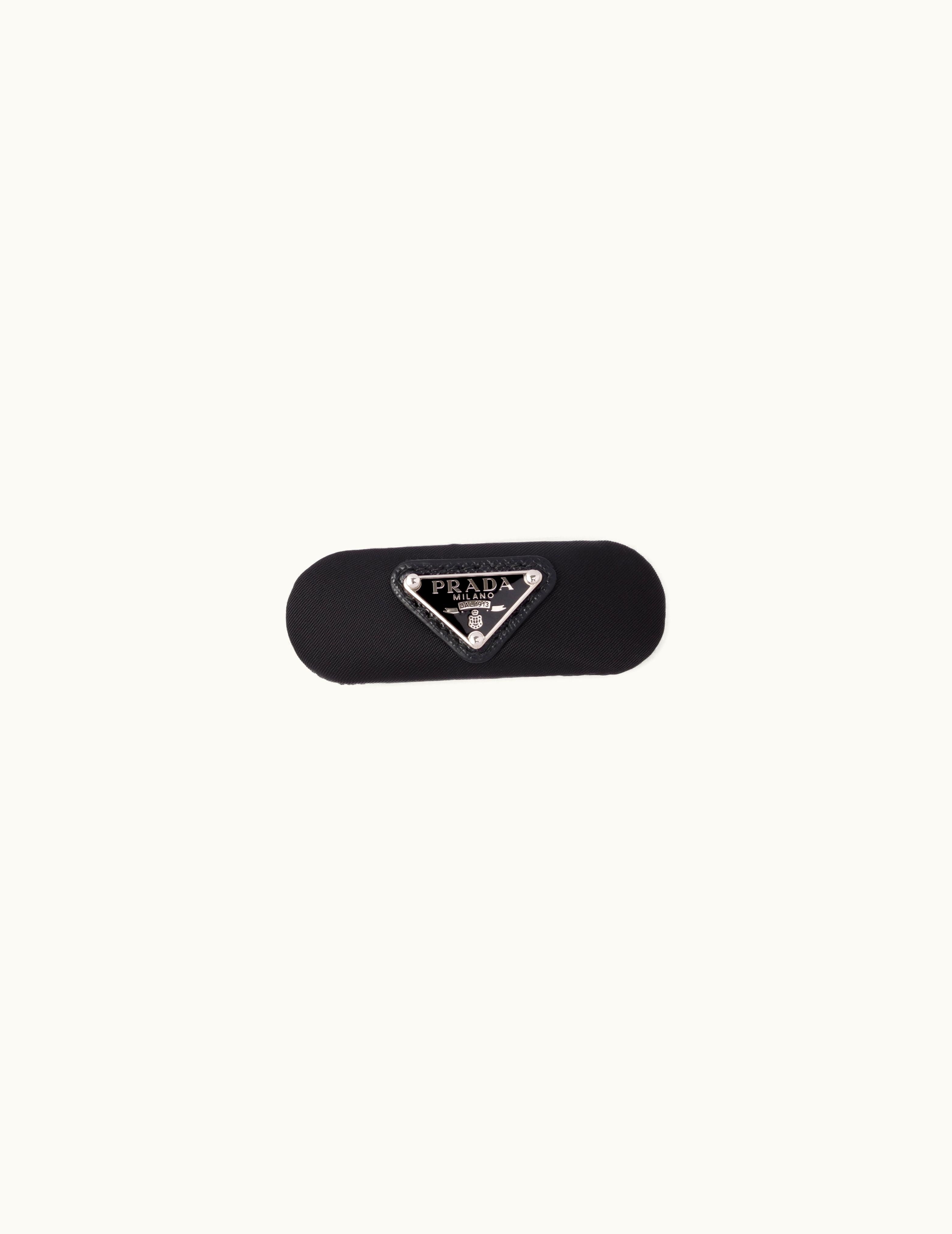 Prada Prada Black Re-nylon Hair Clip